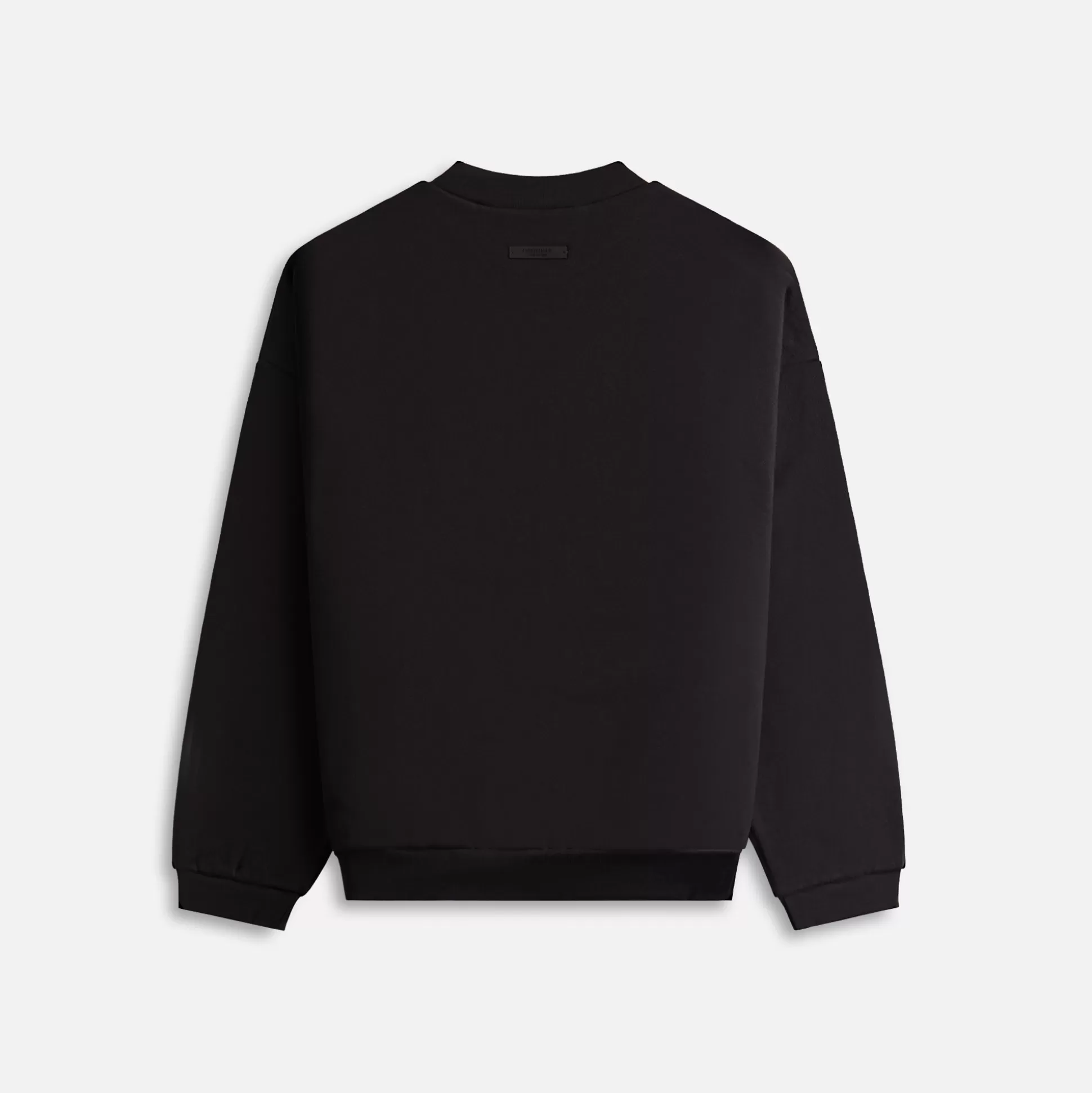 Fashion Essentials fleece crewneck Black