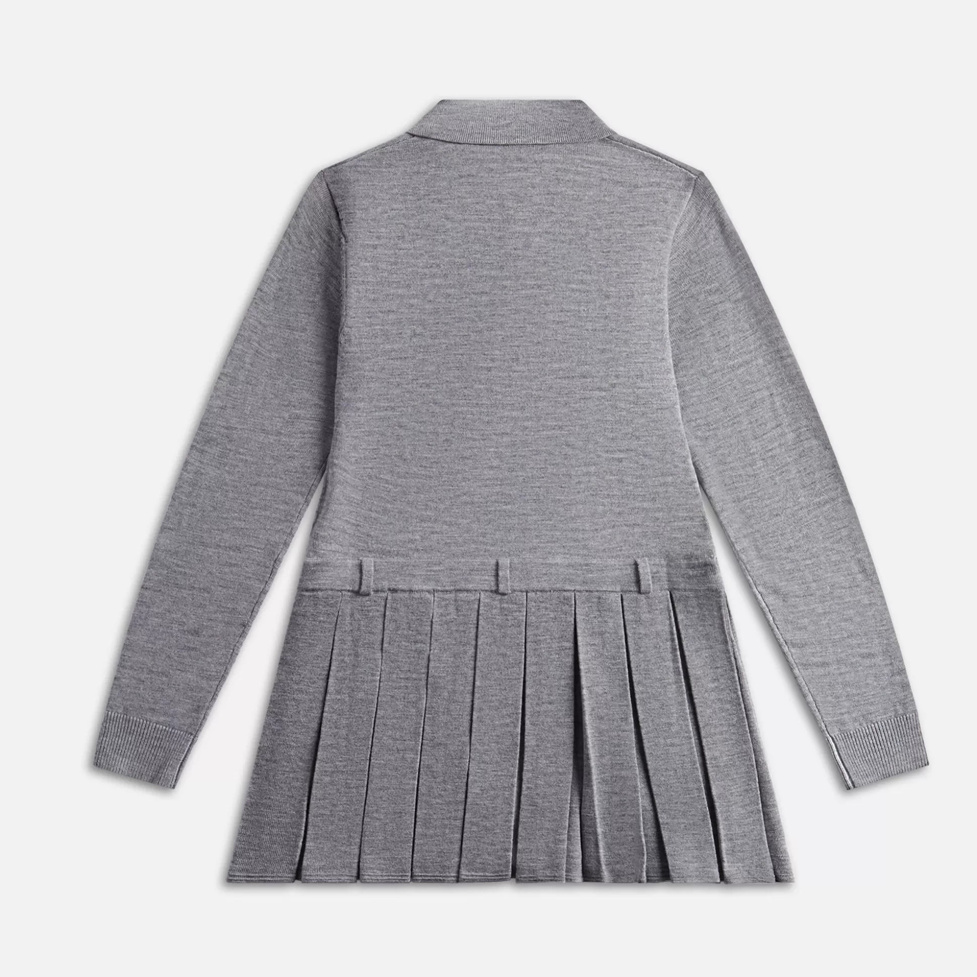 Shop Sandy Liang hague sweater dress Grey