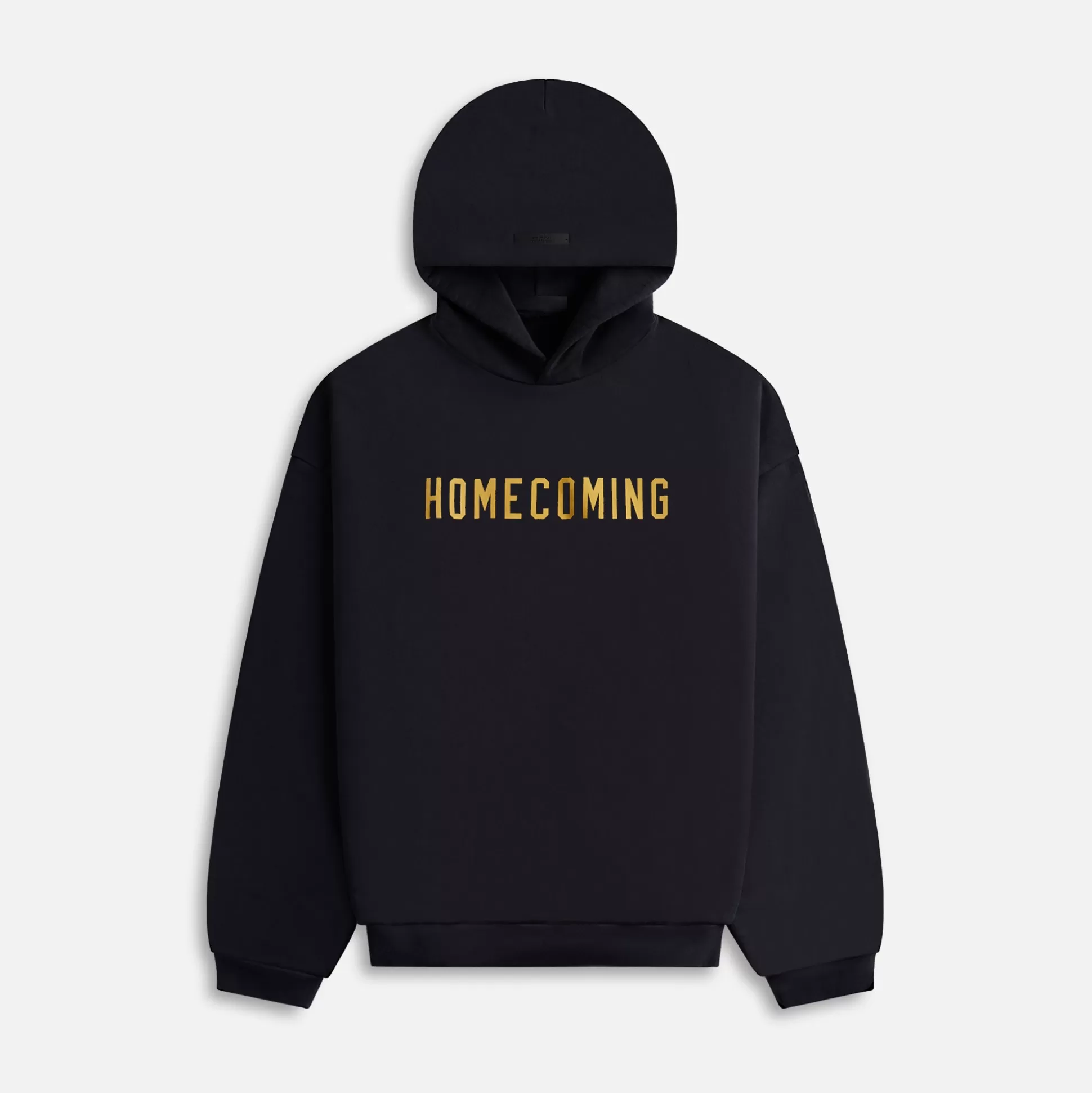 Cheap Essentials heavy fleece hoodie Black