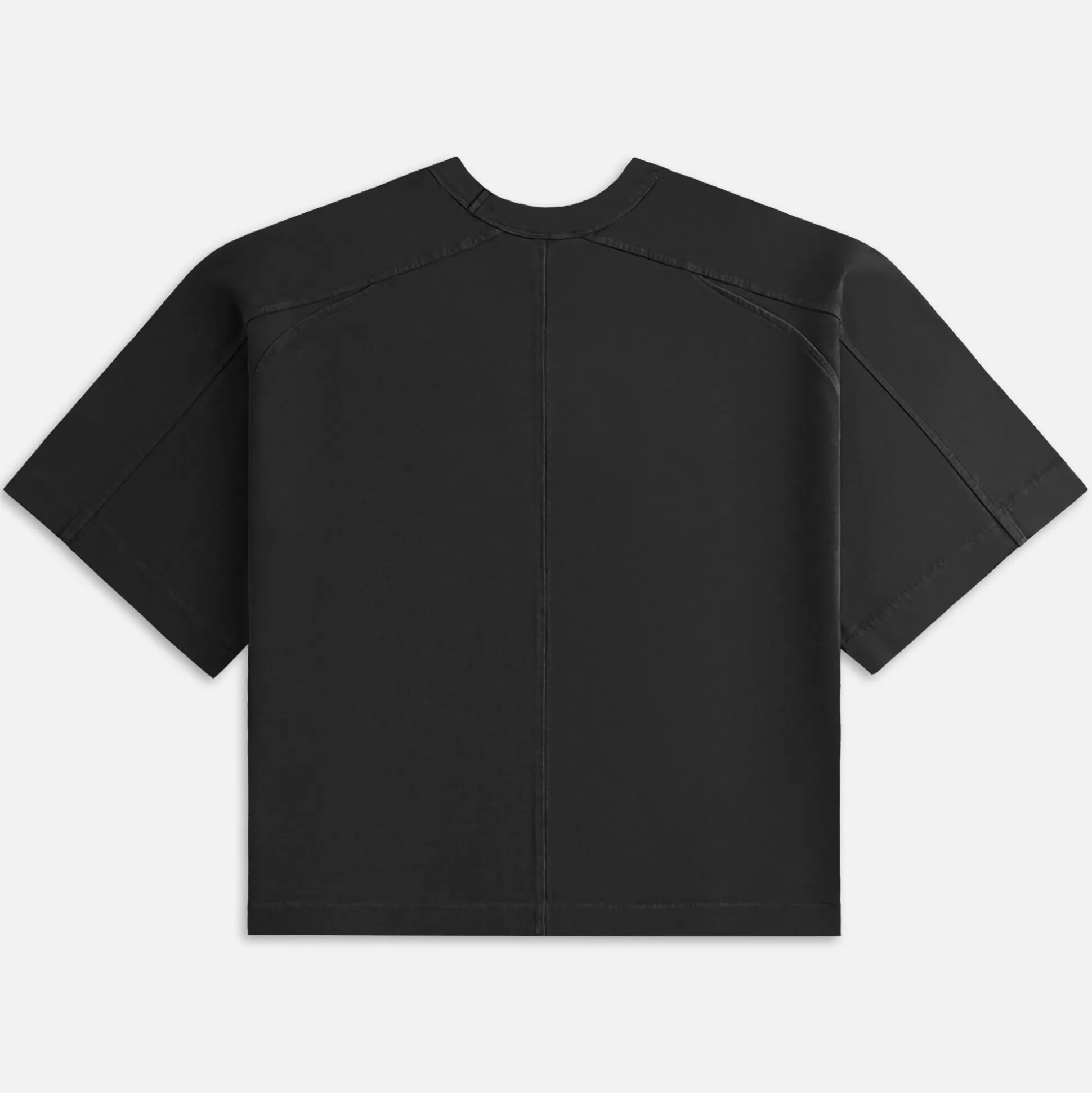 Shop Entire Studios heavy pocket tee Washed Black