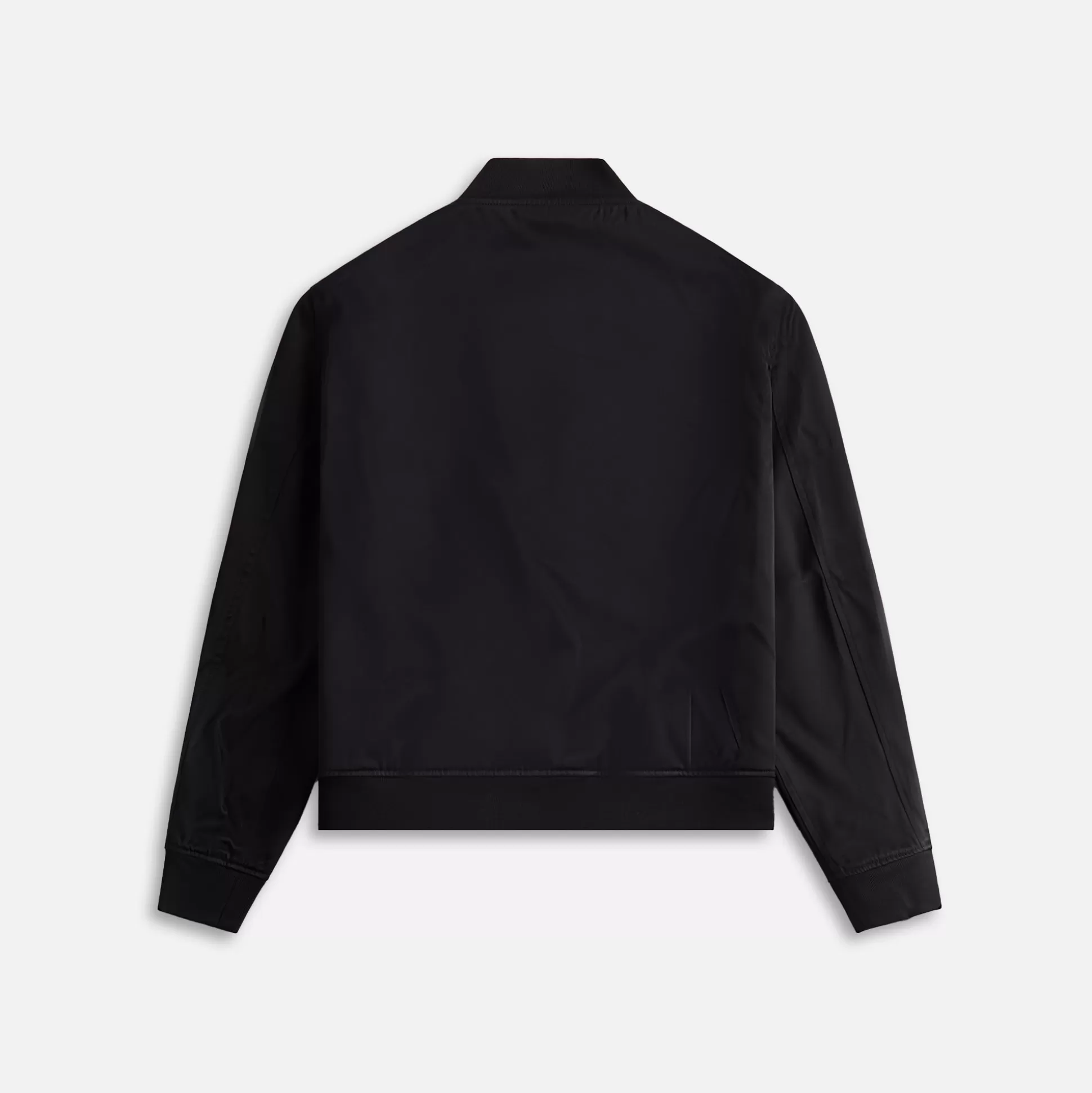 Shop Jil Sander heavy viscose silk twill jacket Black