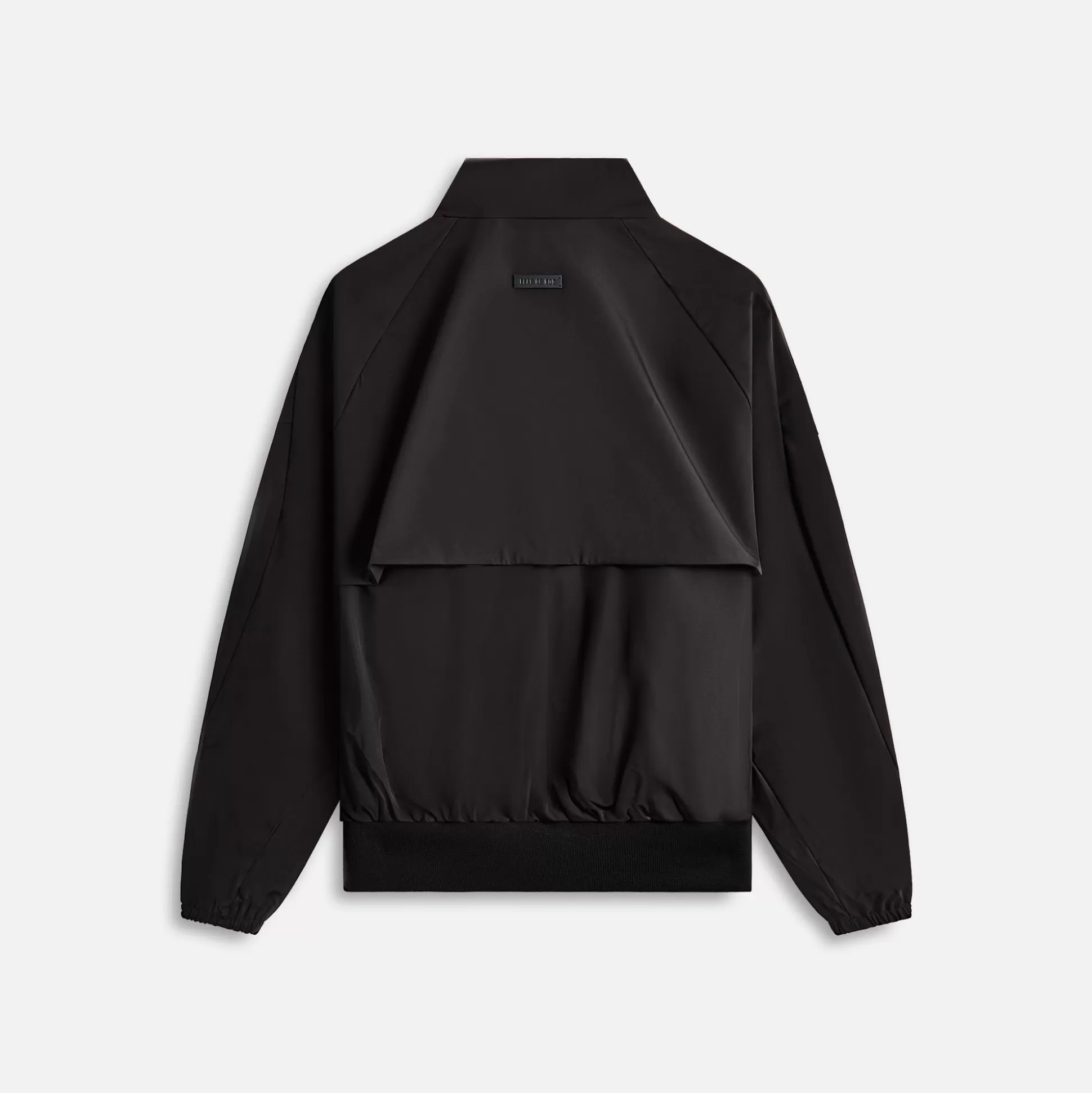 Cheap Fear of God high neck vented track jacket Black