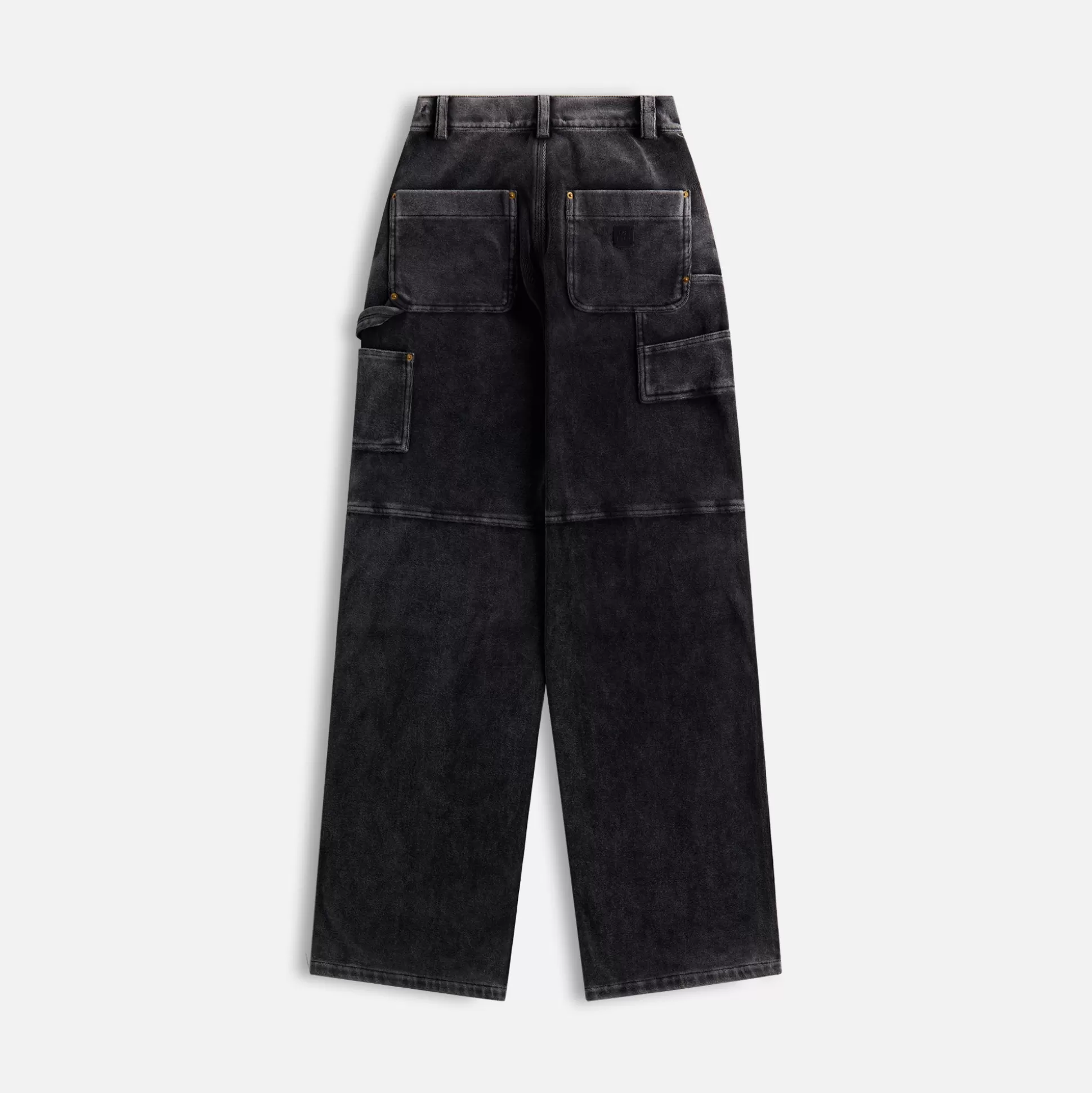 Outlet T by Alexander Wang high waisted pant with panel detail Black