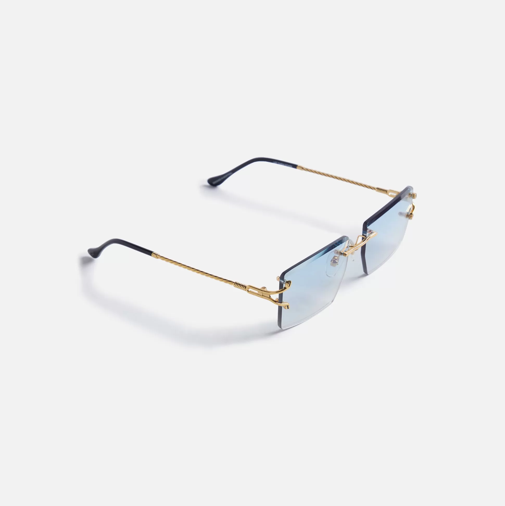 Discount Vintage Frames icon 24kt yellow gold Sky Blue Gradient