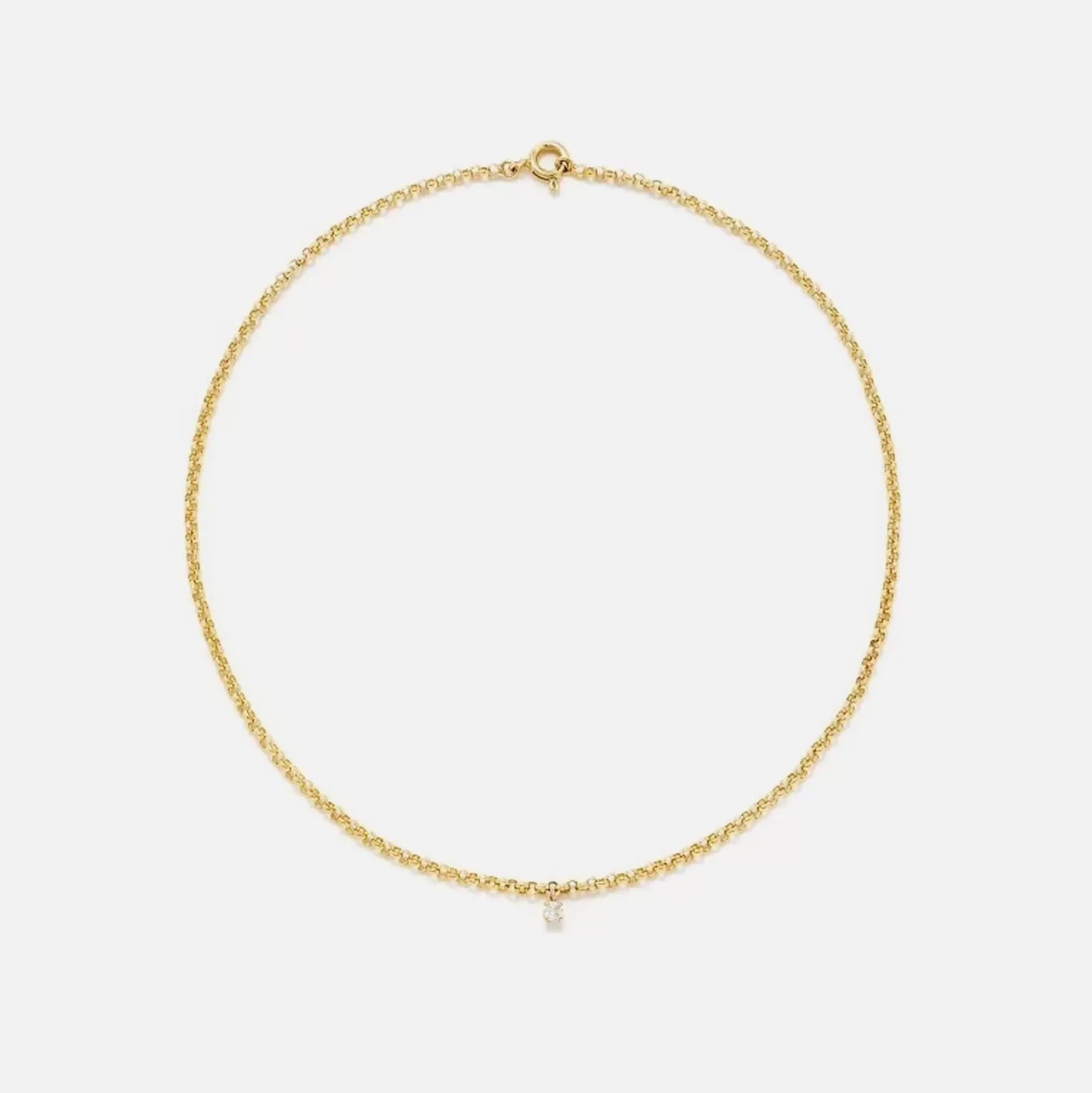 Clearance Yvonne Leon jaseron flotant pm necklace Gold