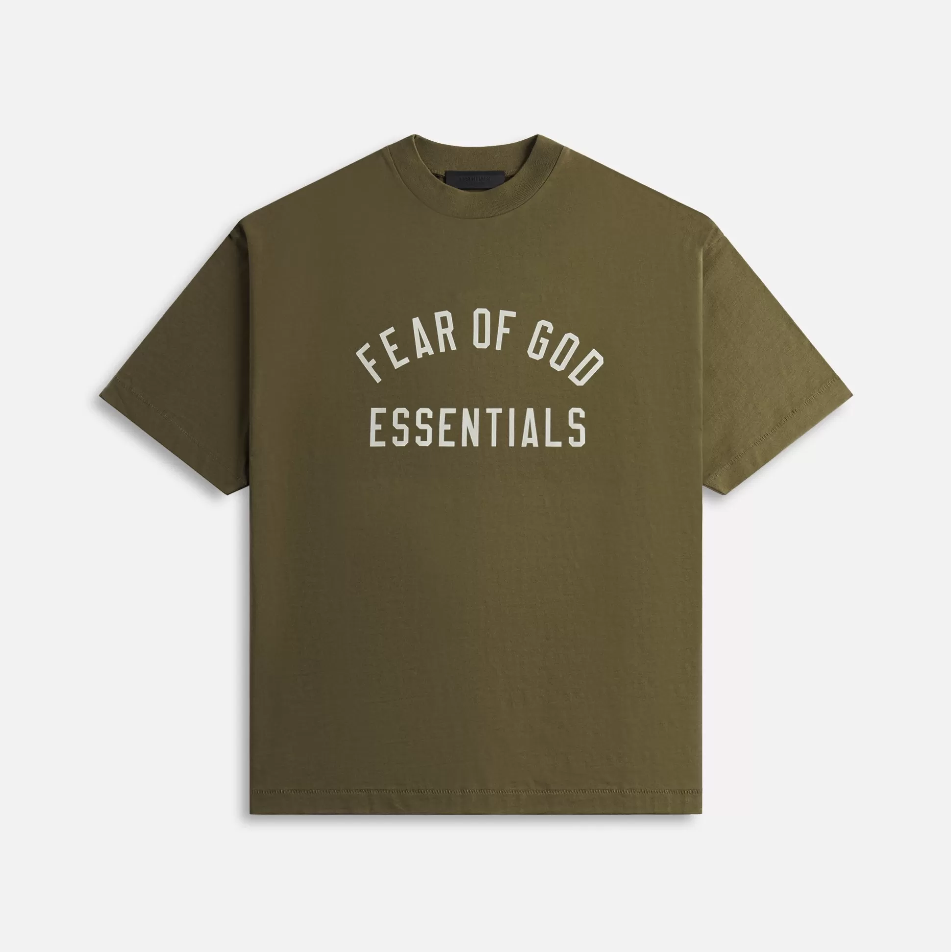 New Essentials jersey crewneck tee Military