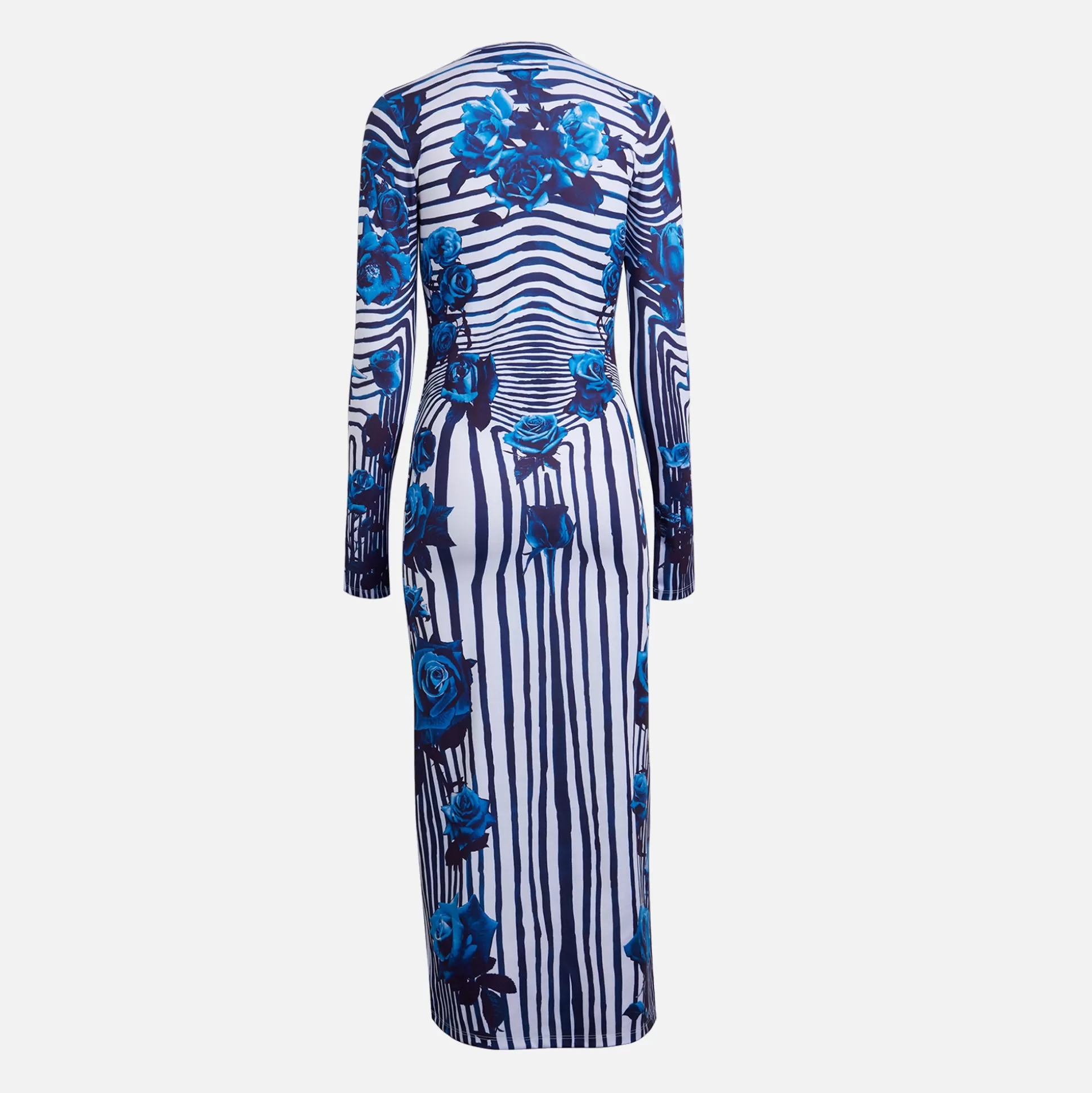 New Jean Paul Gaultier jersey dress Flower Body Morphing