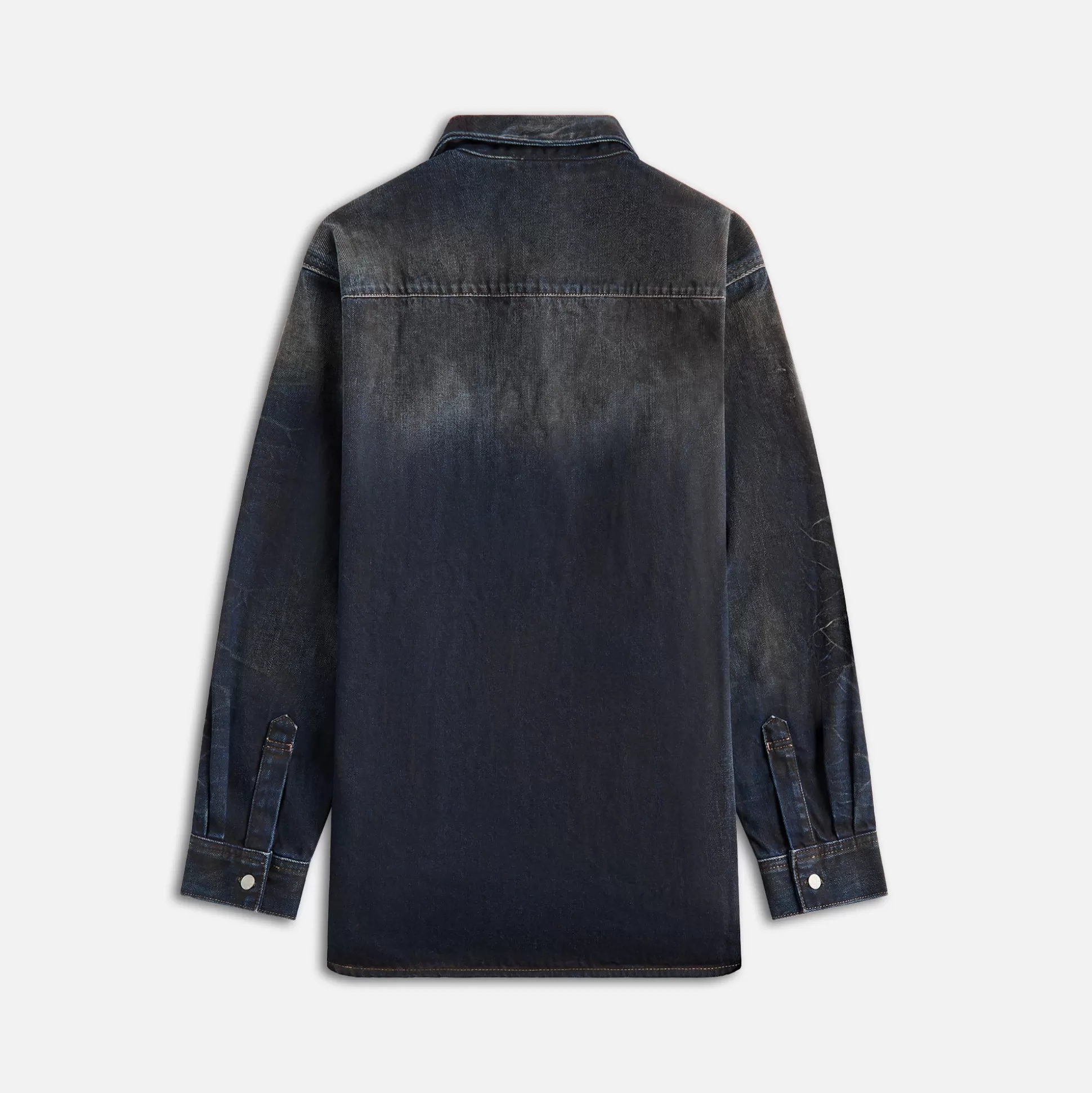 Flash Sale Acne Studios karto u darkside unisex denim shirt Dark Blue