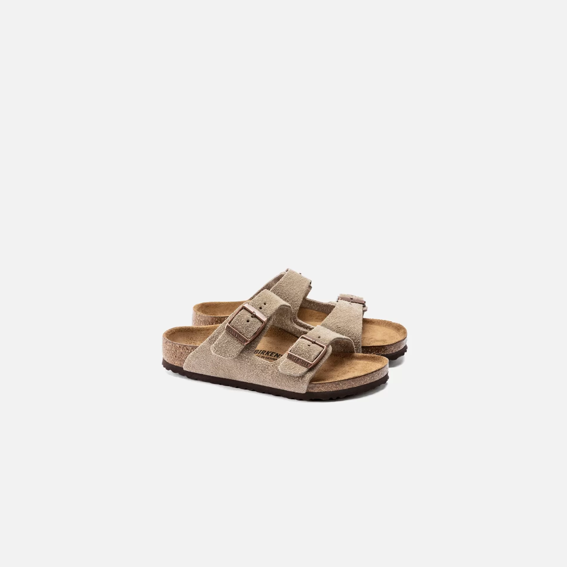 New Birkenstock kids arizona suede Taupe