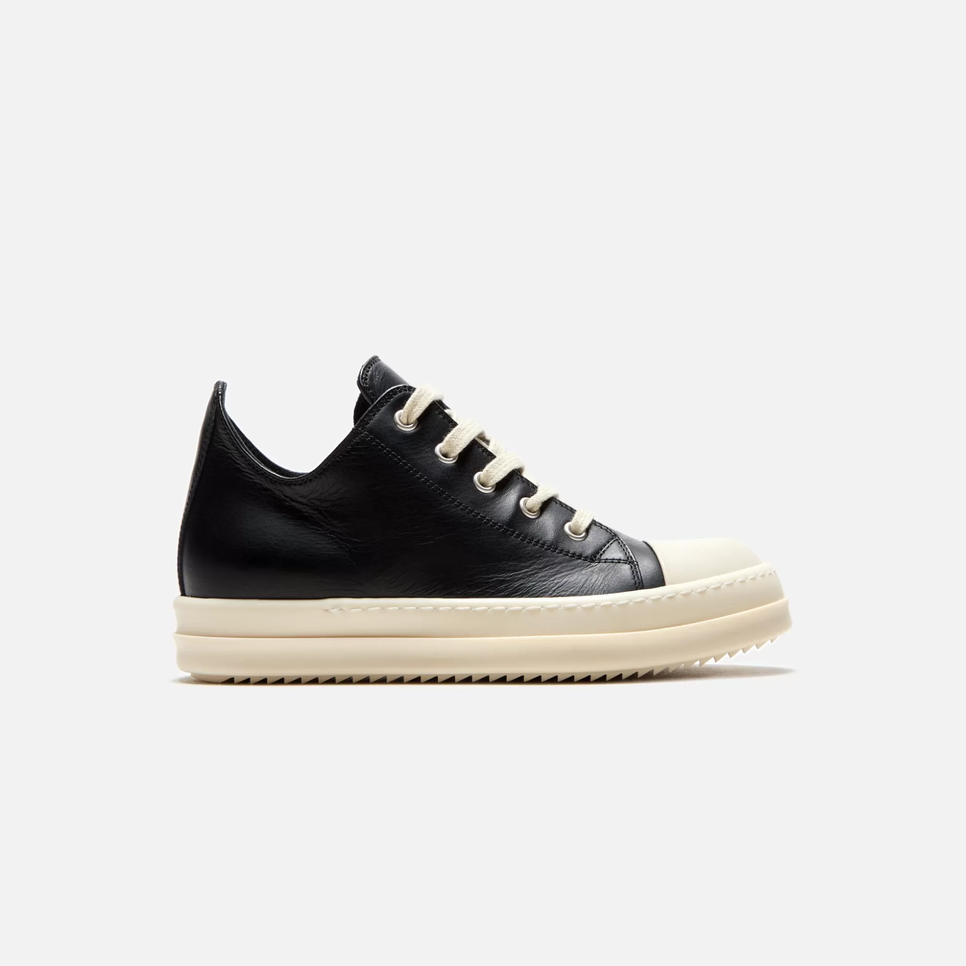 Best Rick Owens kids scarpe pelle low sneakers