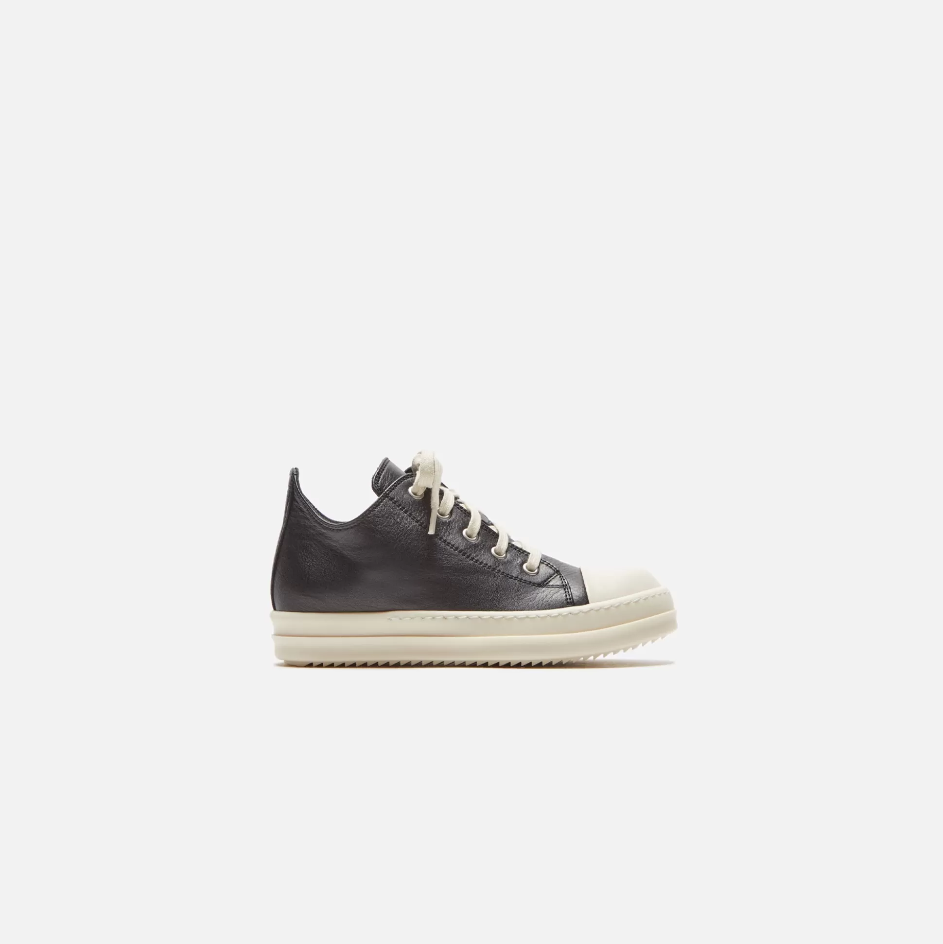 New Rick Owens kids scarpe pelle low sneakers