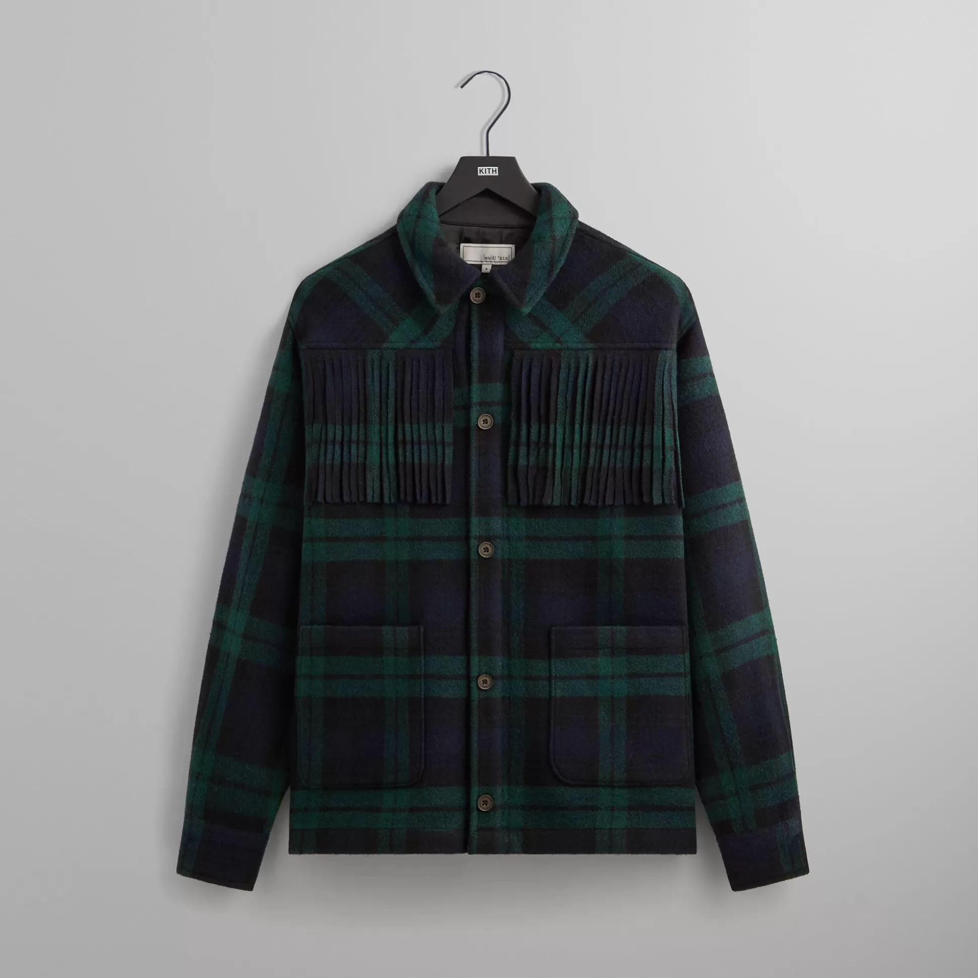 Best Kith &Kin Bonded Wool Abel Shirt Eve