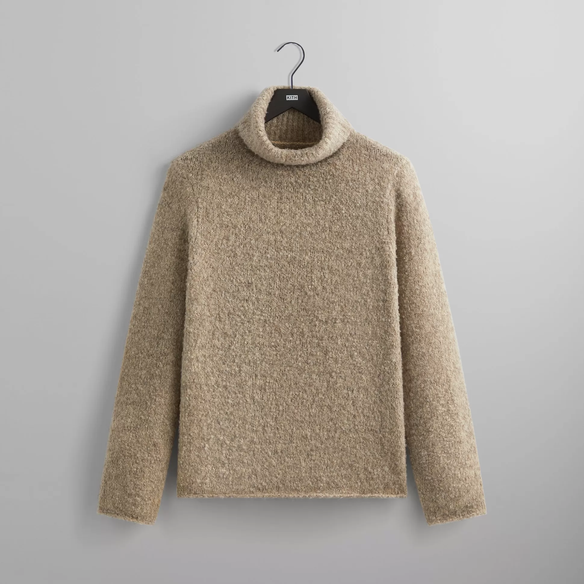 Best Sale Kith &Kin Speckled Boucle Walker Turtleneck Wren