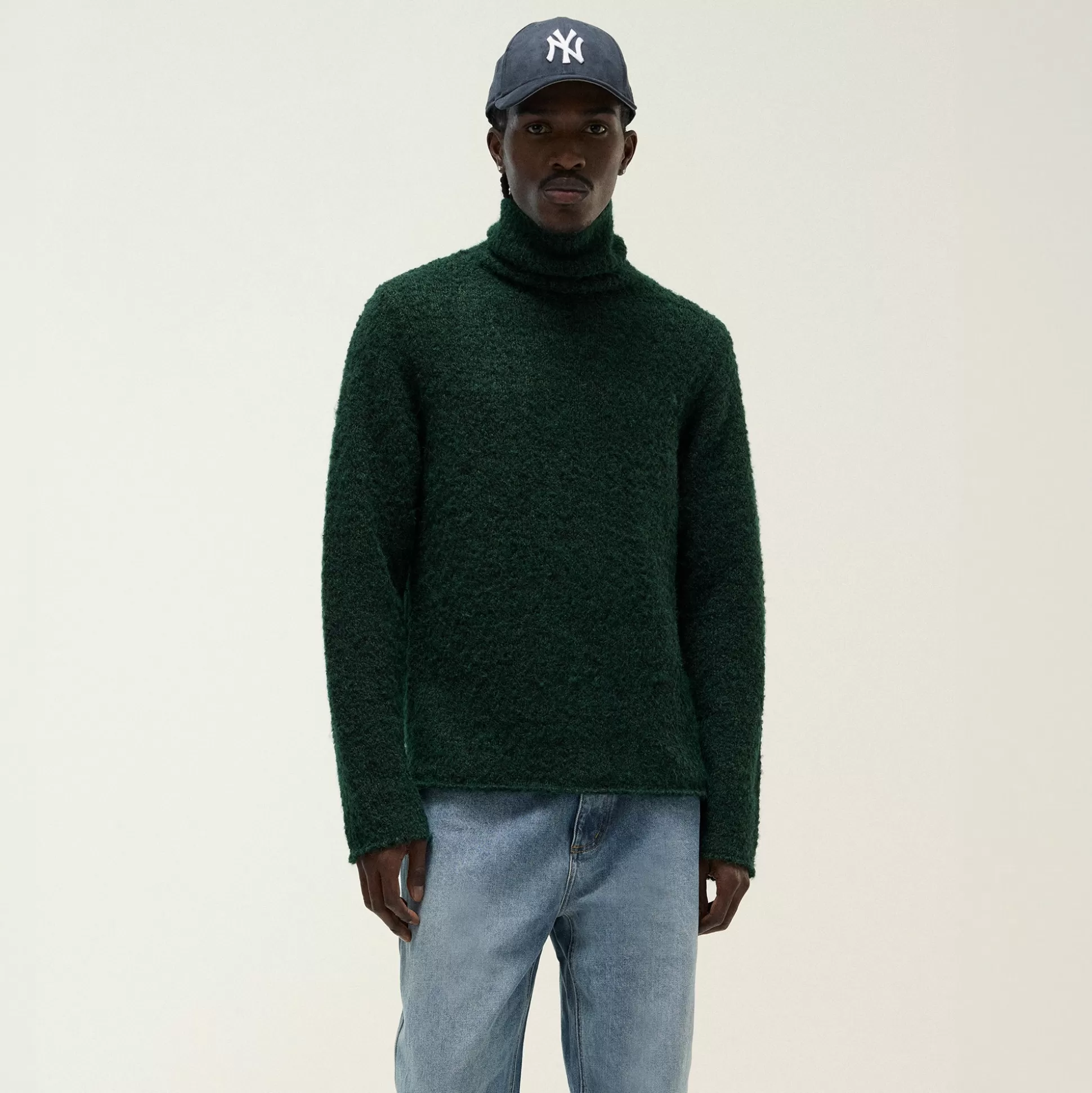 Sale Kith &Kin Speckled Boucle Walker Turtleneck Stadium