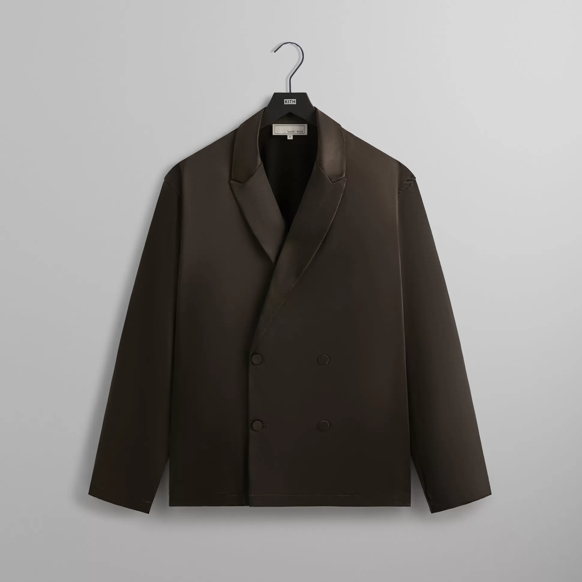 New Kith &Kin Vintage Satin Odin Blazer Kindling