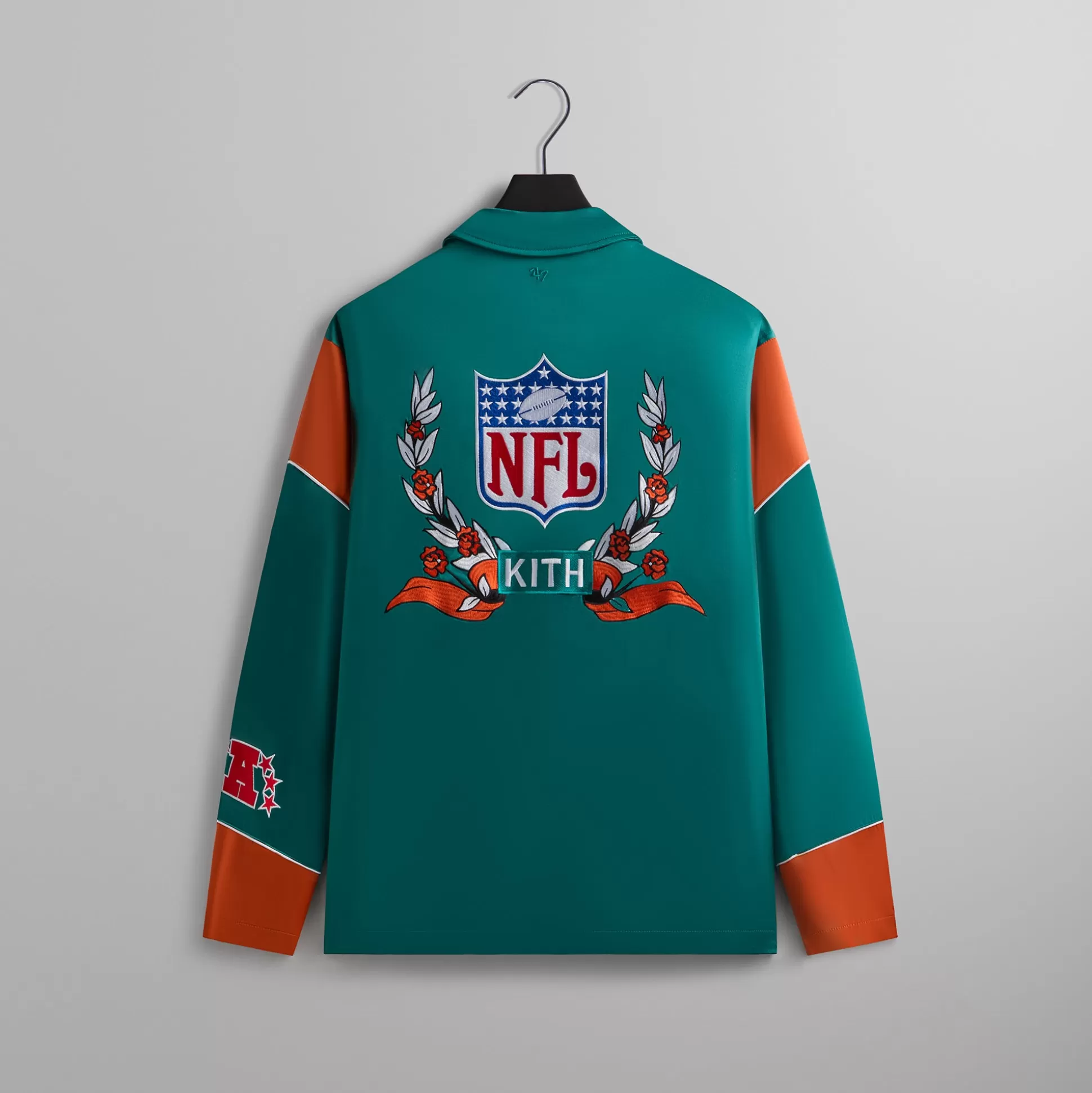 Store Kith & '47 for the NFL: Dolphins Kieran Coaches Jacket Center