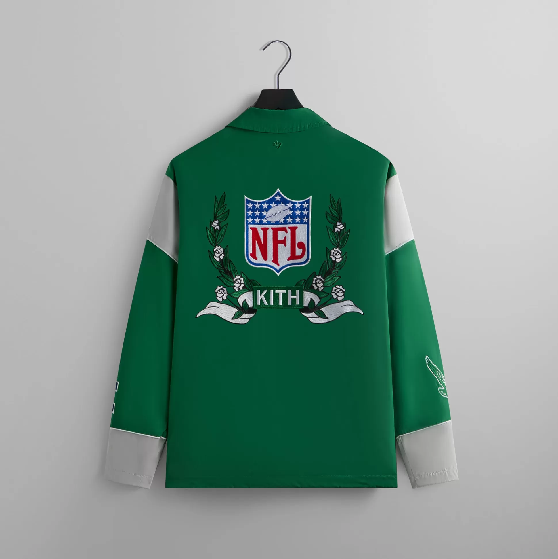 Online Kith & '47 for the NFL: Eagles Kieran Coaches Jacket Parrot