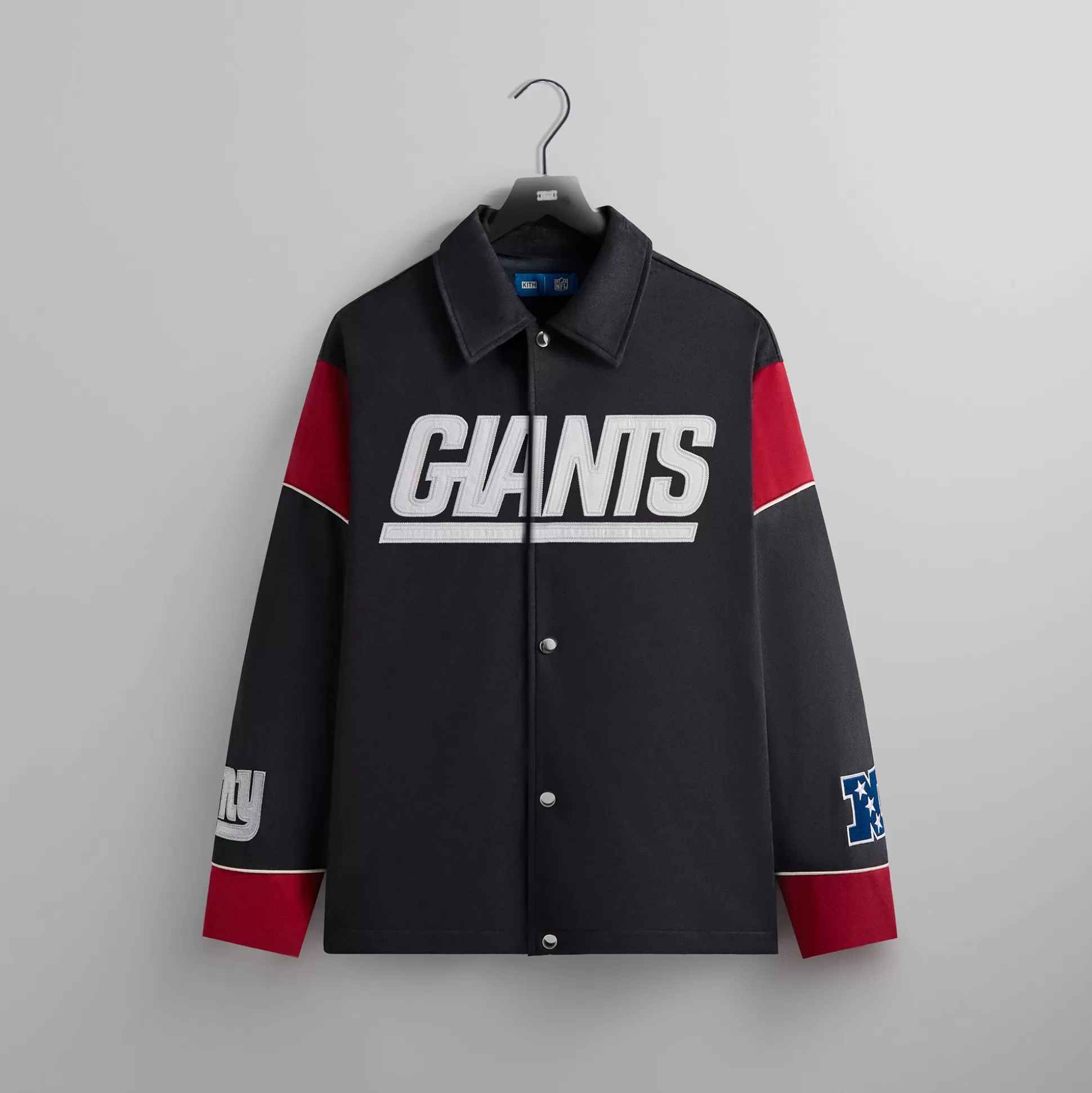 Best Sale Kith & '47 for the NFL: Giants Kieran Coaches Jacket Nocturnal