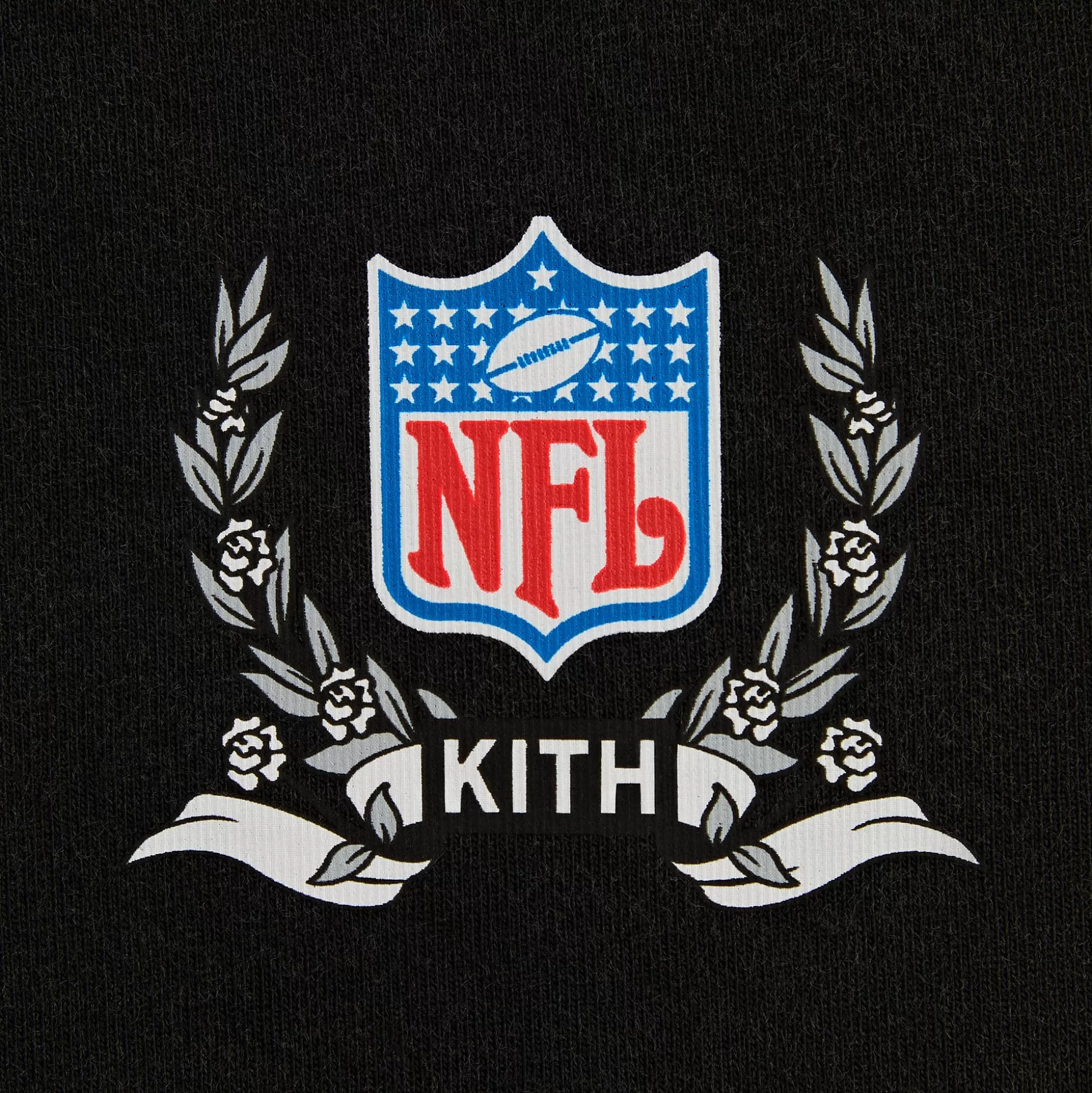Shop Kith & '47 for the NFL: Raiders Vintage Long Sleeve Tee Black