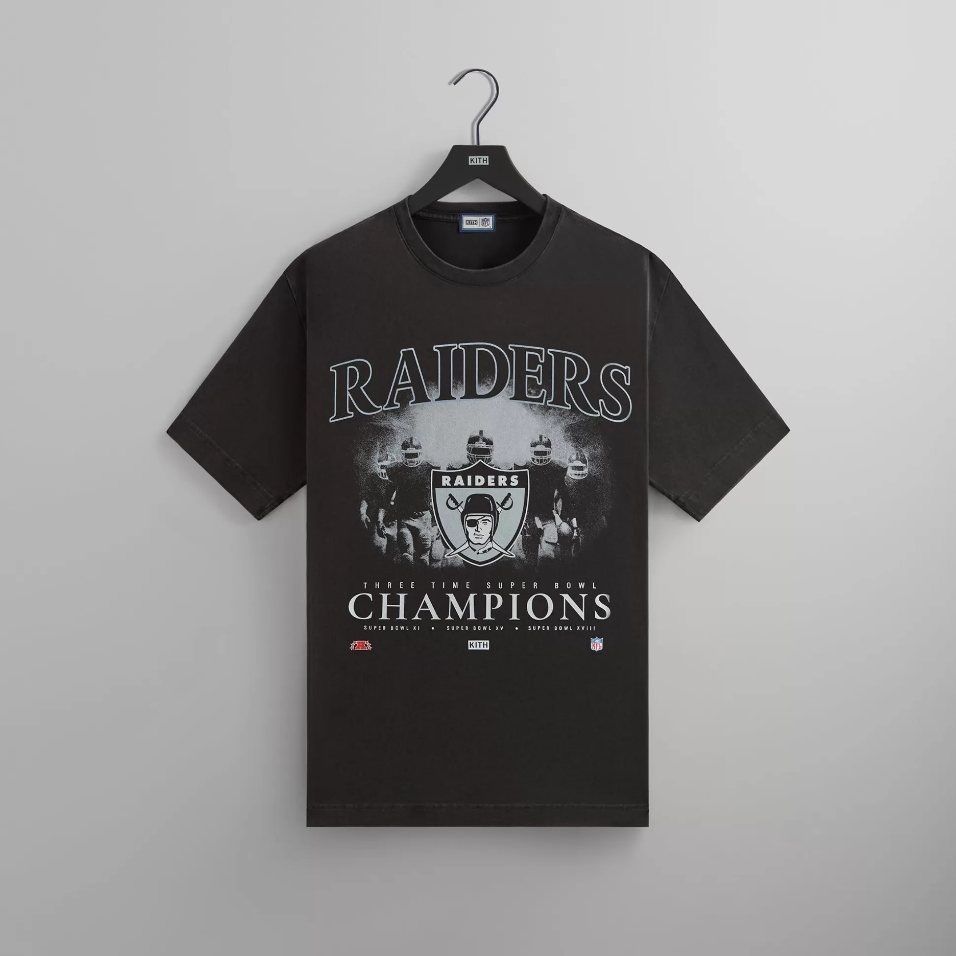 Flash Sale Kith & '47 for the NFL: Raiders Vintage Tee Black