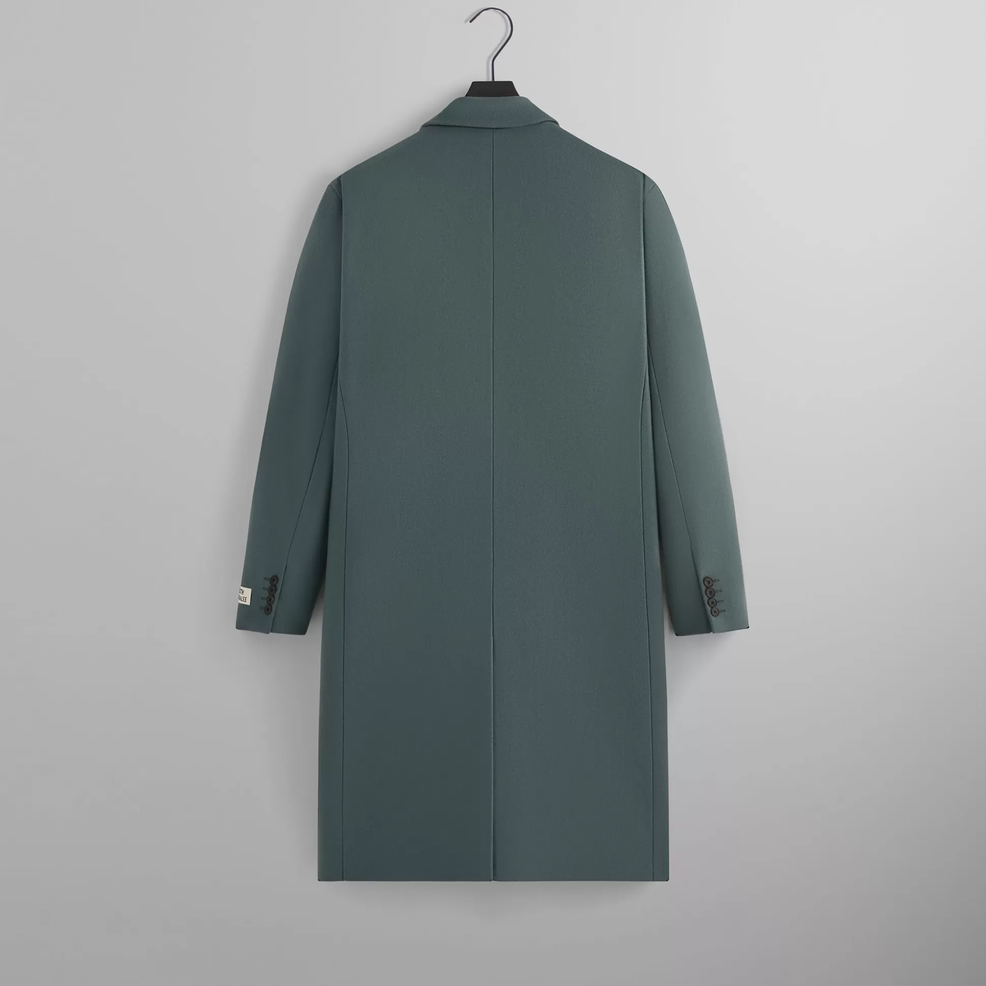 Shop Kith 101 for Auralee Melton Chesterfield Coat Balsam Green