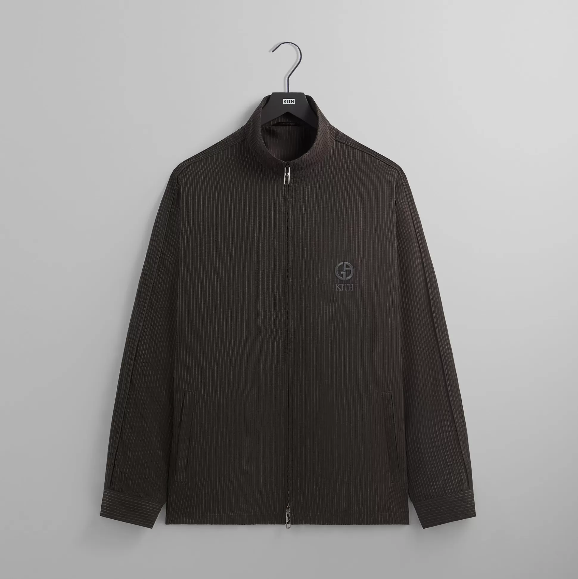 Outlet Kith & Giorgio Armani Cupro Track Jacket Kindling