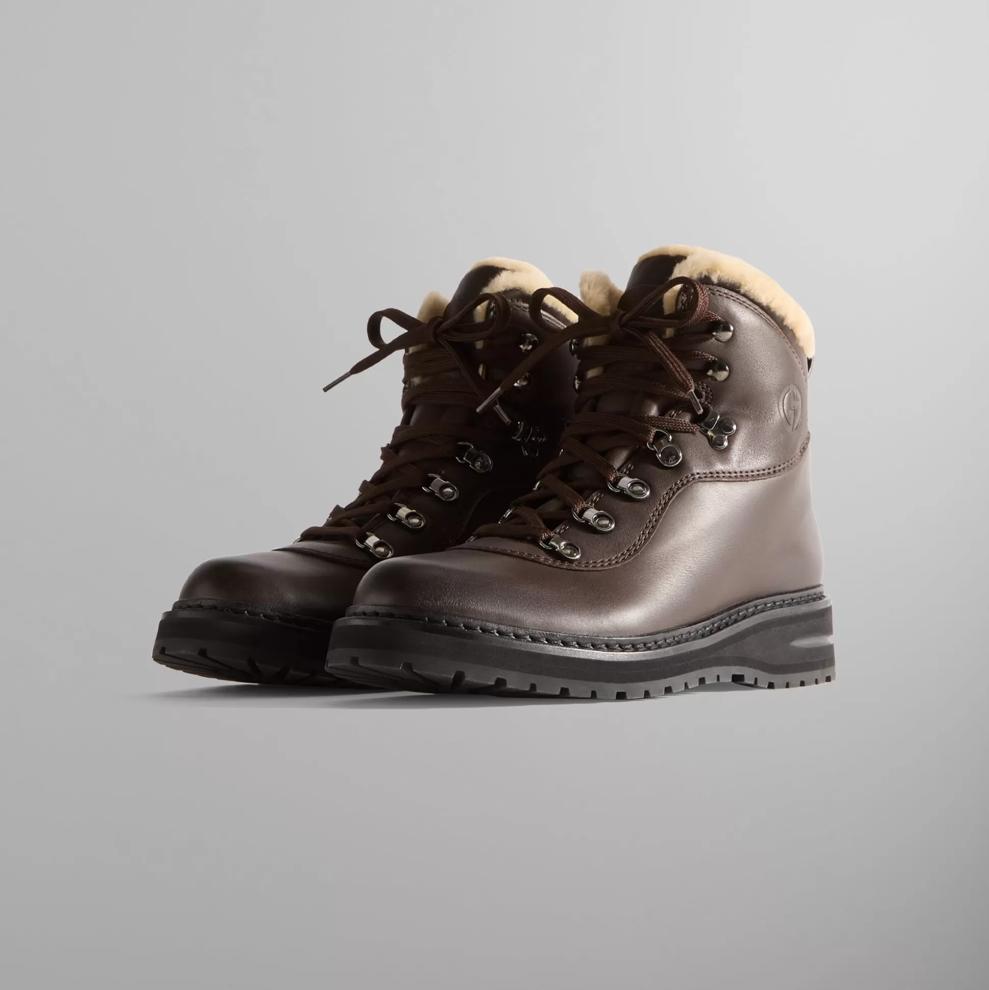 Cheap Kith & Giorgio Armani Hiker Boot Brown