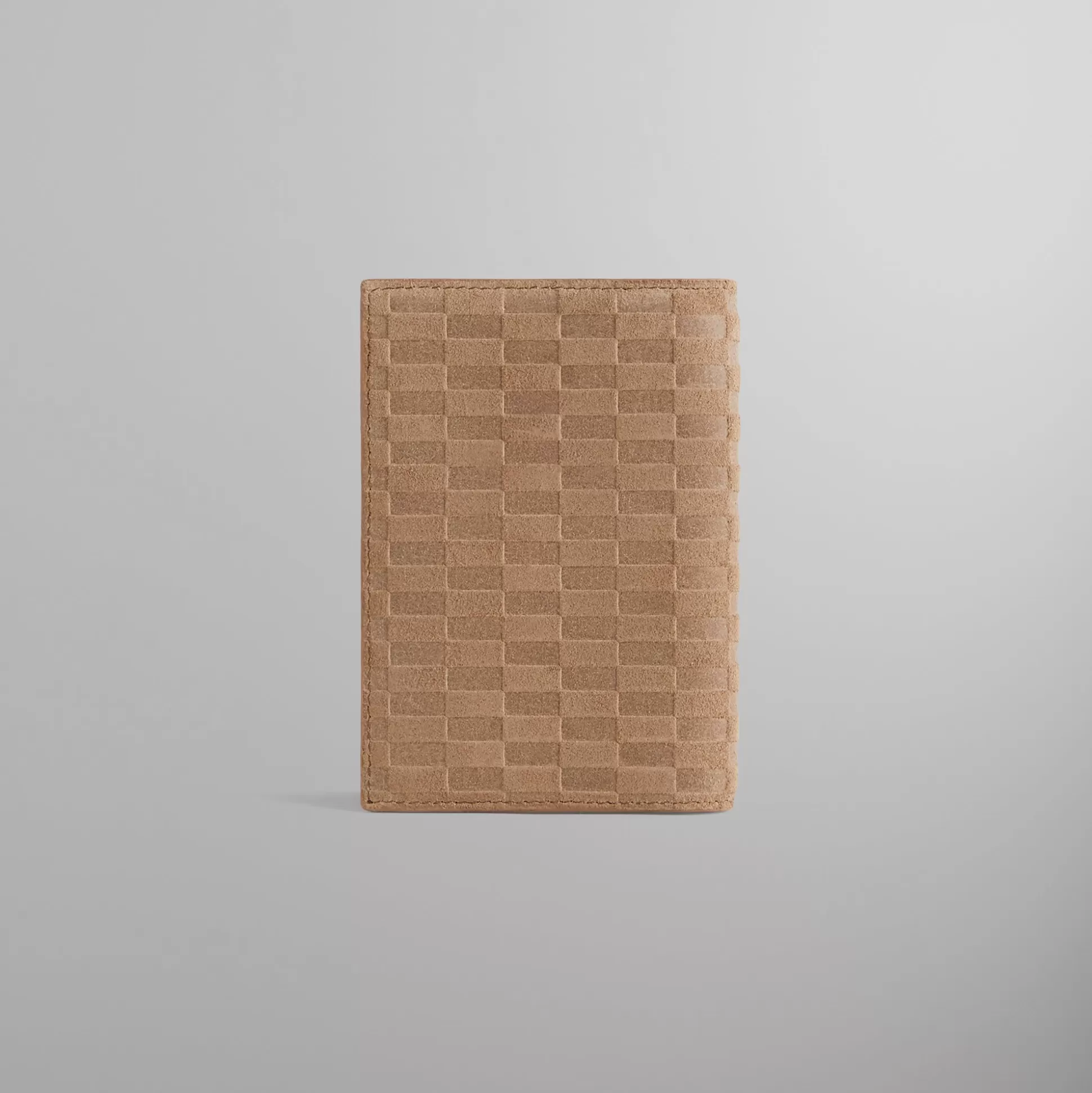 Cheap Kith & Giorgio Armani Monogram Suede Passport Holder Creme