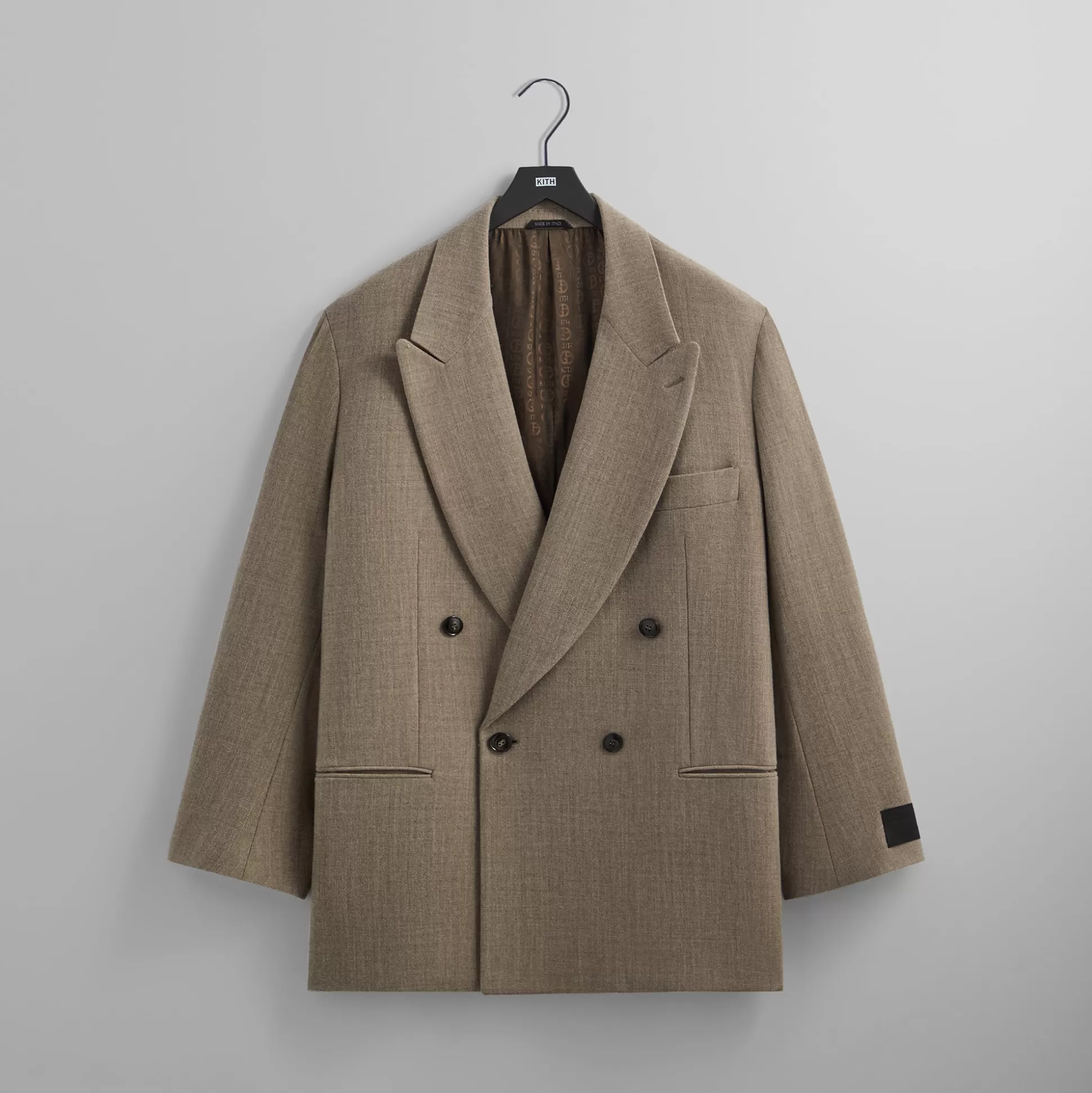 Cheap Kith & Giorgio Armani Virgin Wool Double Breasted Jacket Silo