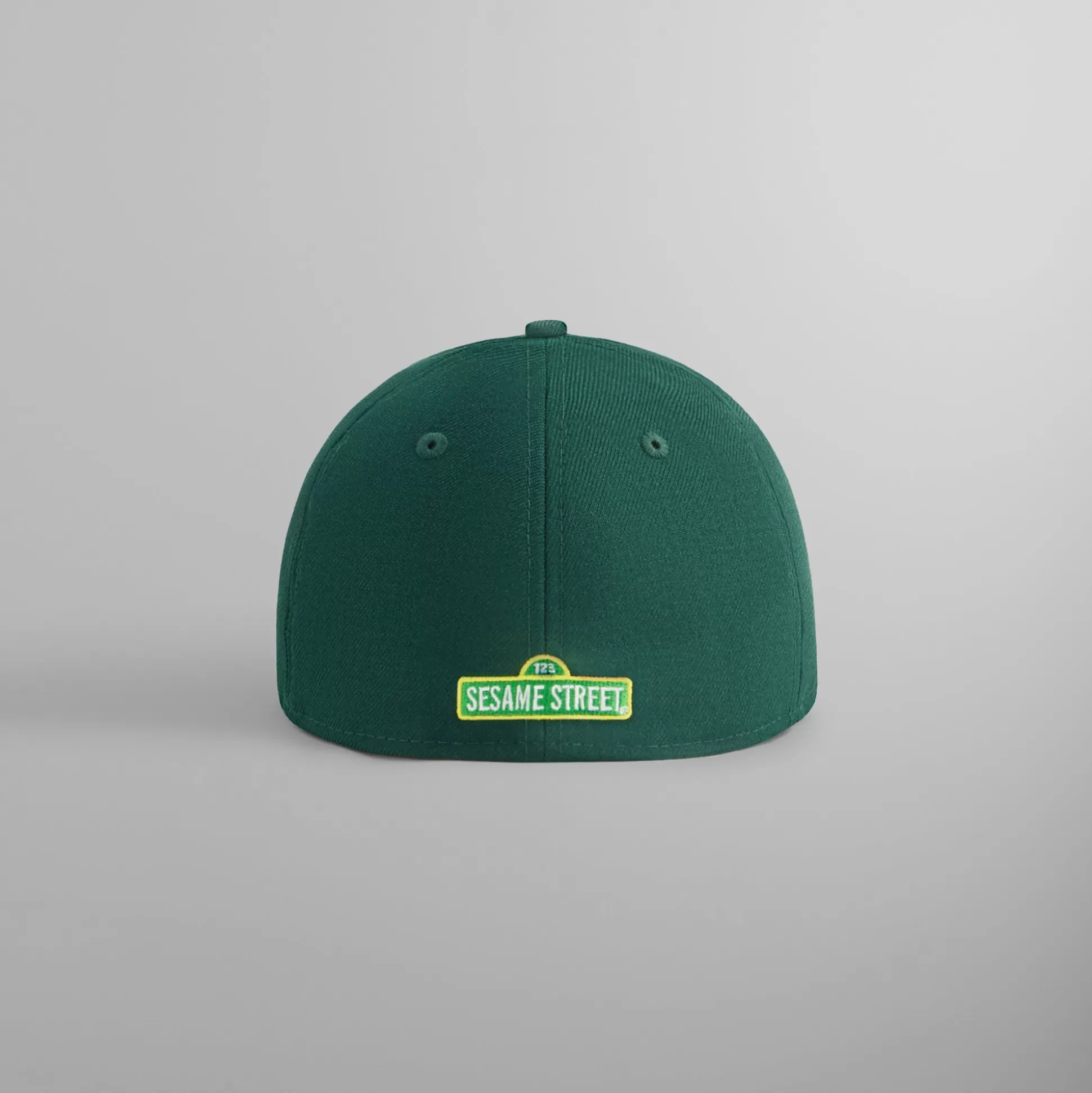Cheap Kith & New Era for Sesame Street Oscar the Grouch 59FIFTY Low Profile Fitted Stadium
