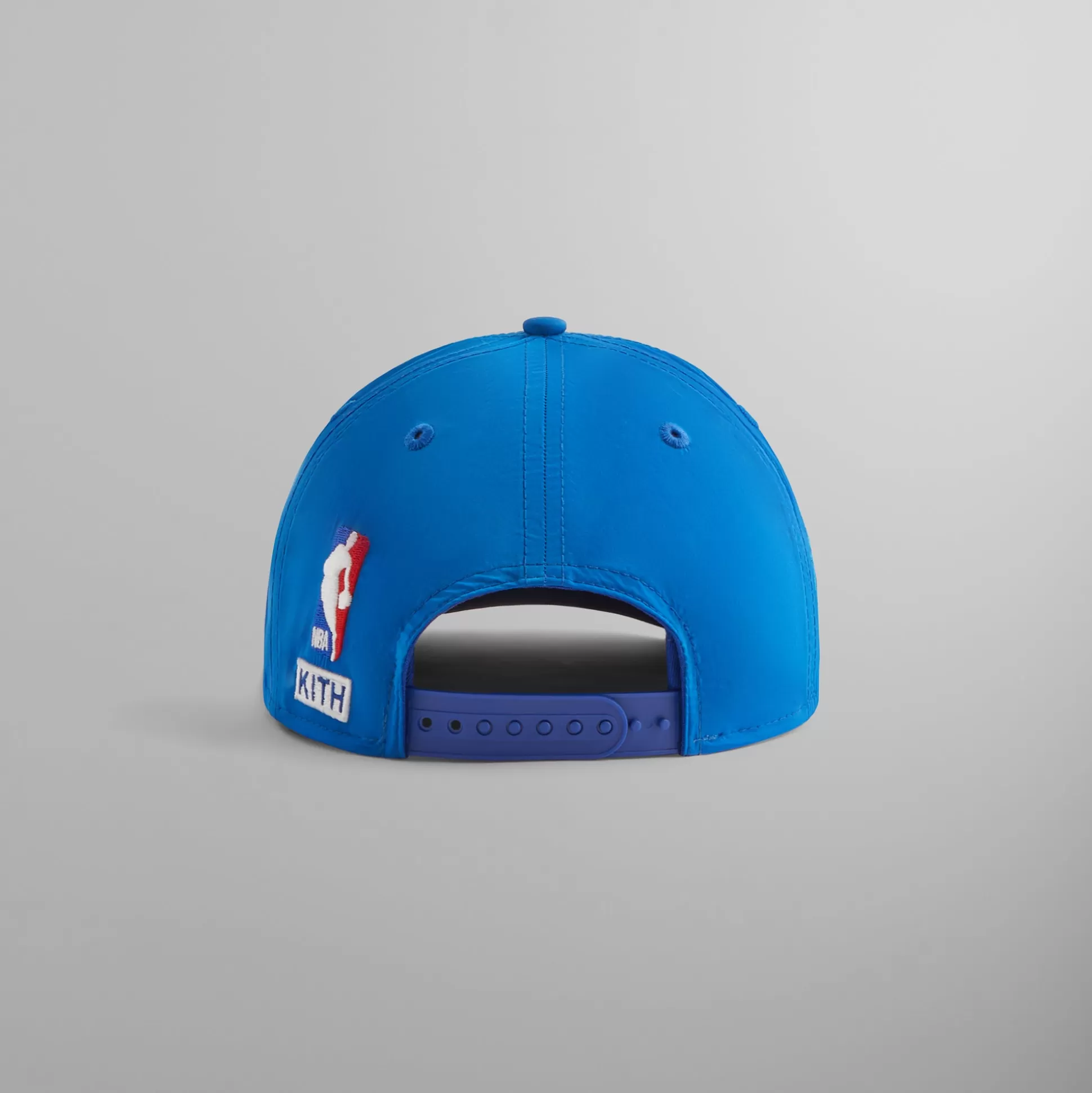 Sale Kith & New Era for the New York Knicks Wrinkle Nylon 9FIFTY Snapback Royal