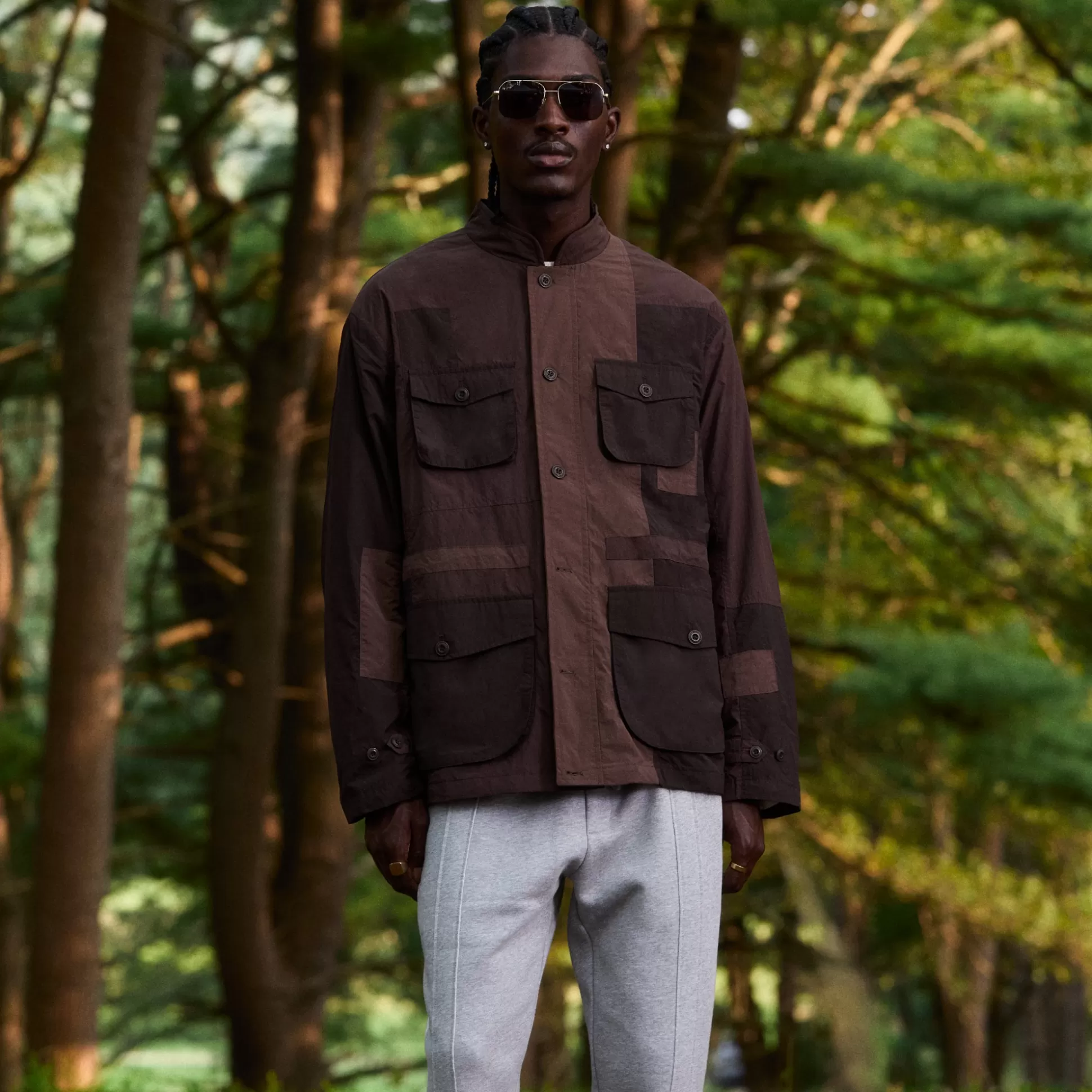 Best Kith Amare Patchworked Jacket Hickory