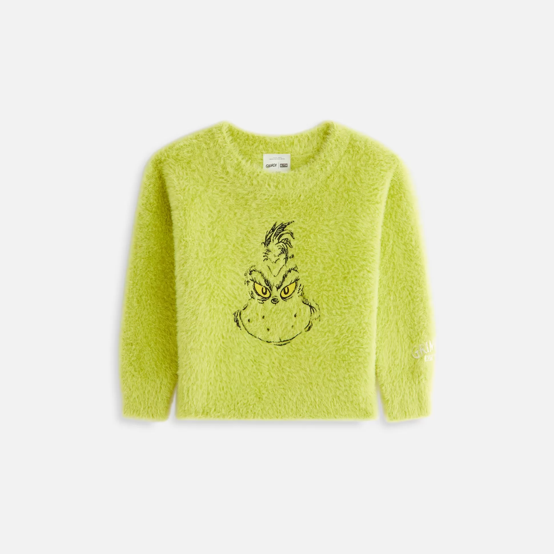 Hot Kith Baby for The Grinch Mohair Sweater Matcha