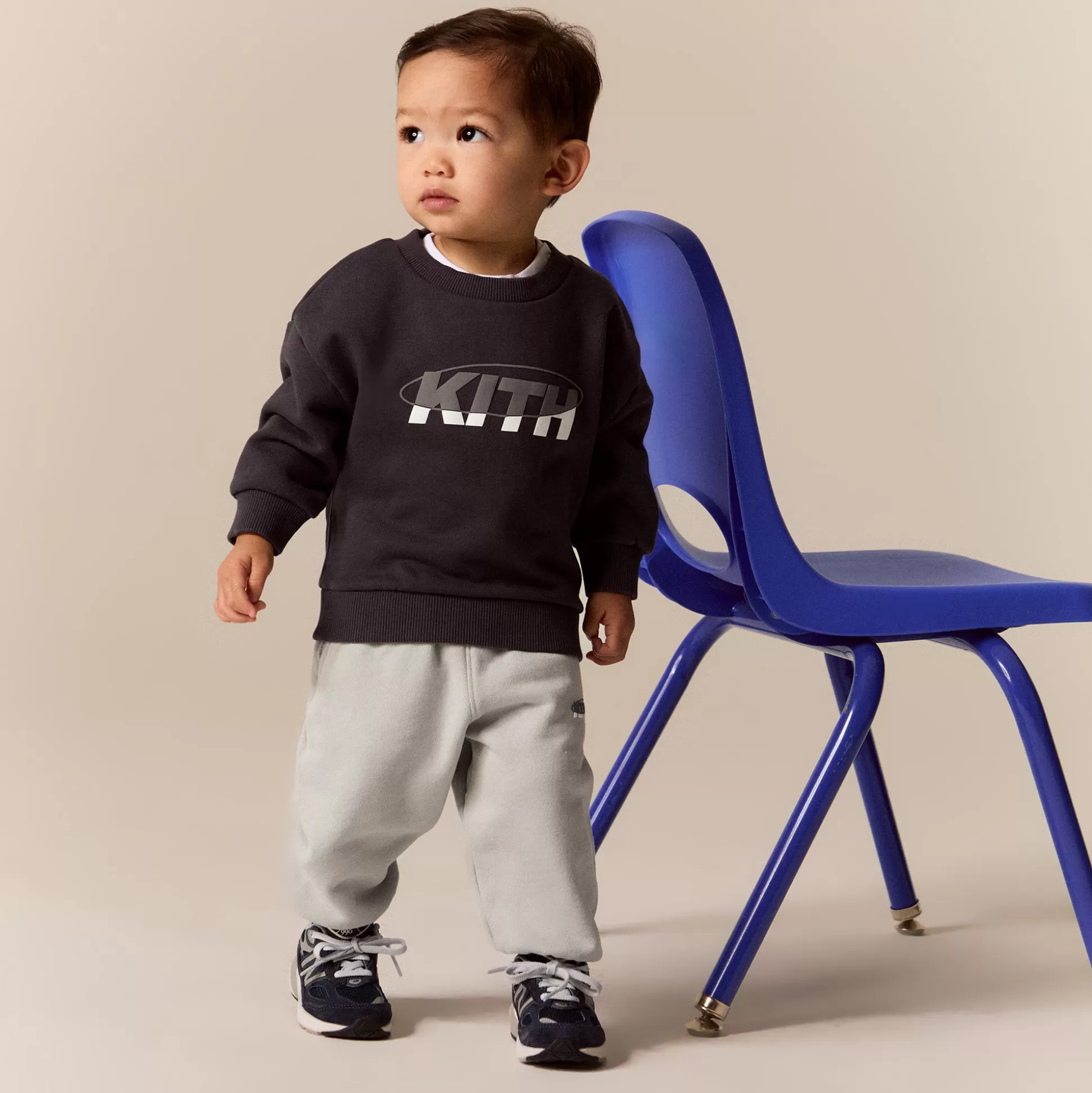 Fashion Kith Baby Logo Nelson Pant -Pyramid