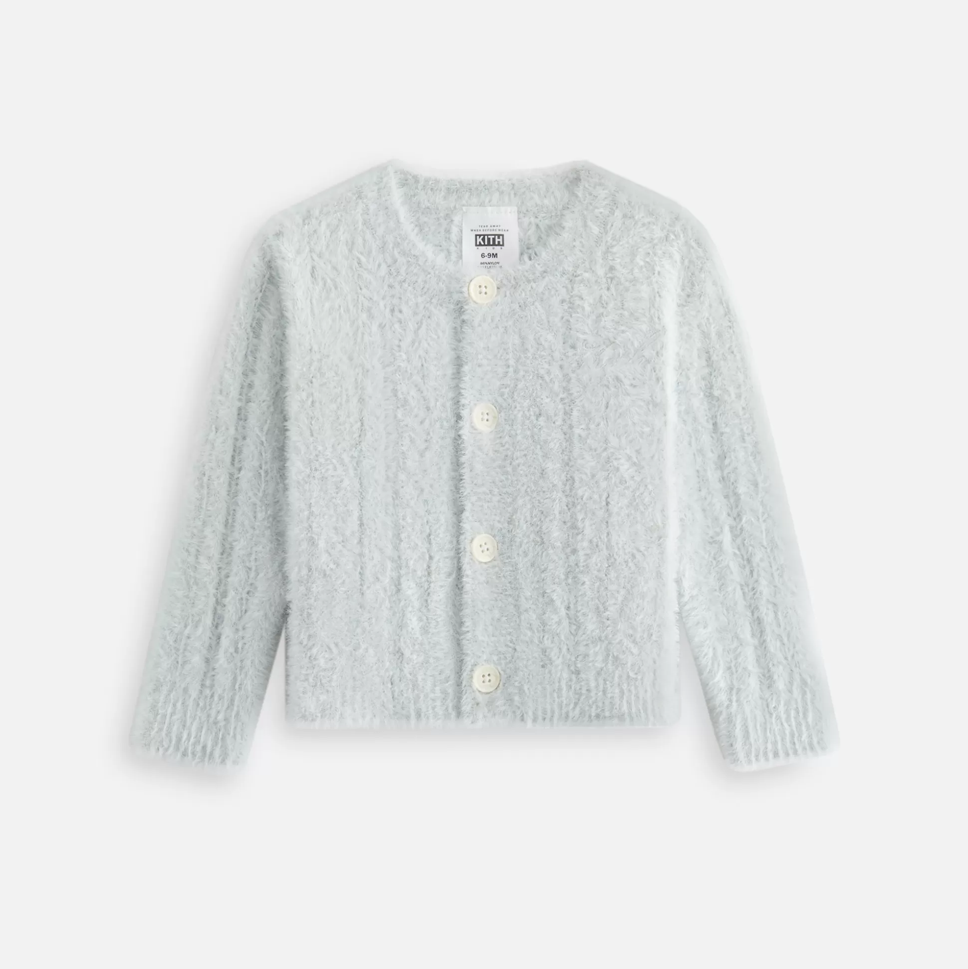 Flash Sale Kith Baby Mohair Cable Knit Cardigan Palais