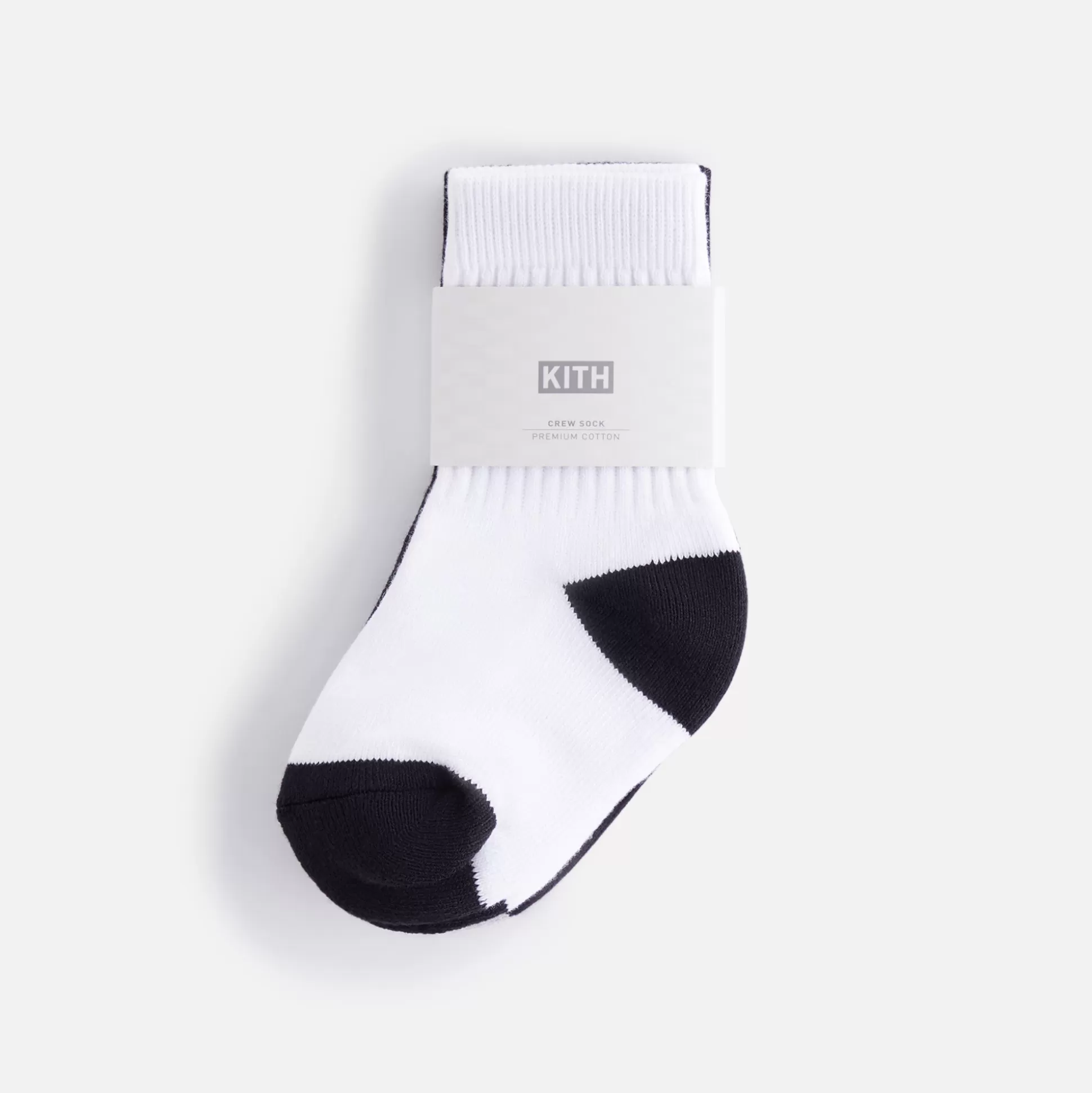 Flash Sale Kith Baby Toddler Classic Crew 2-Pack Socks White