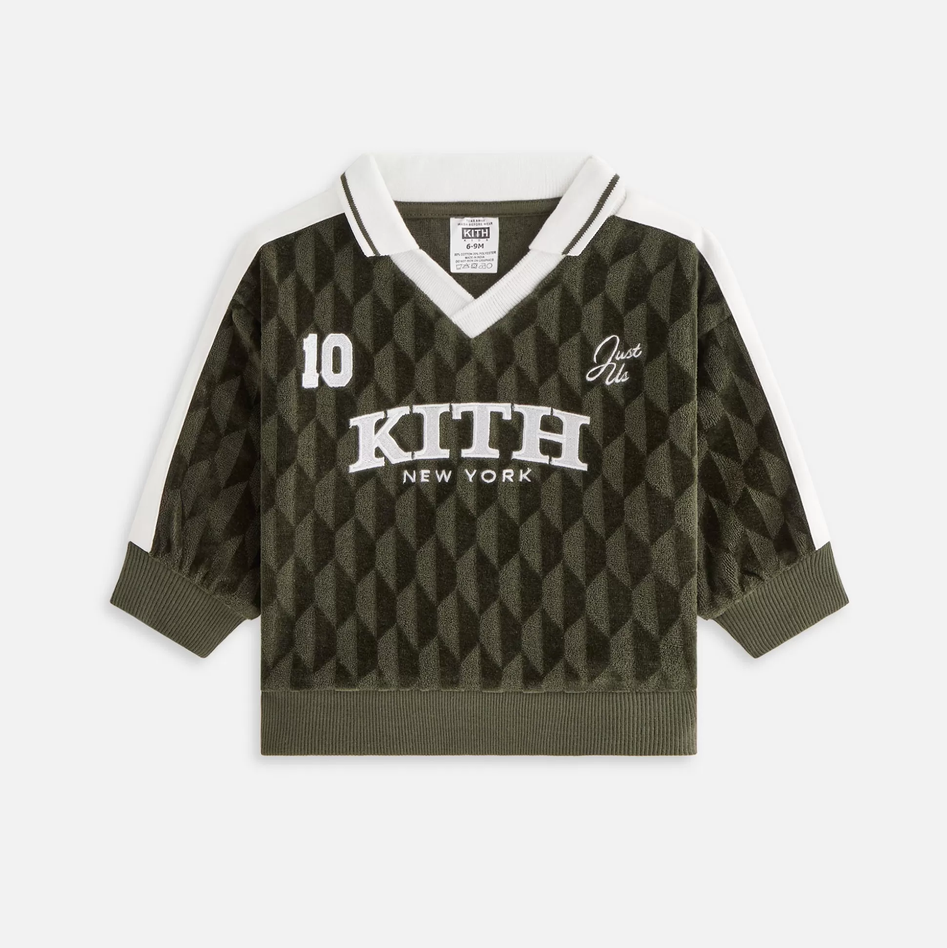 Online Kith Baby Velour Soccer Sweatshirt Cypress