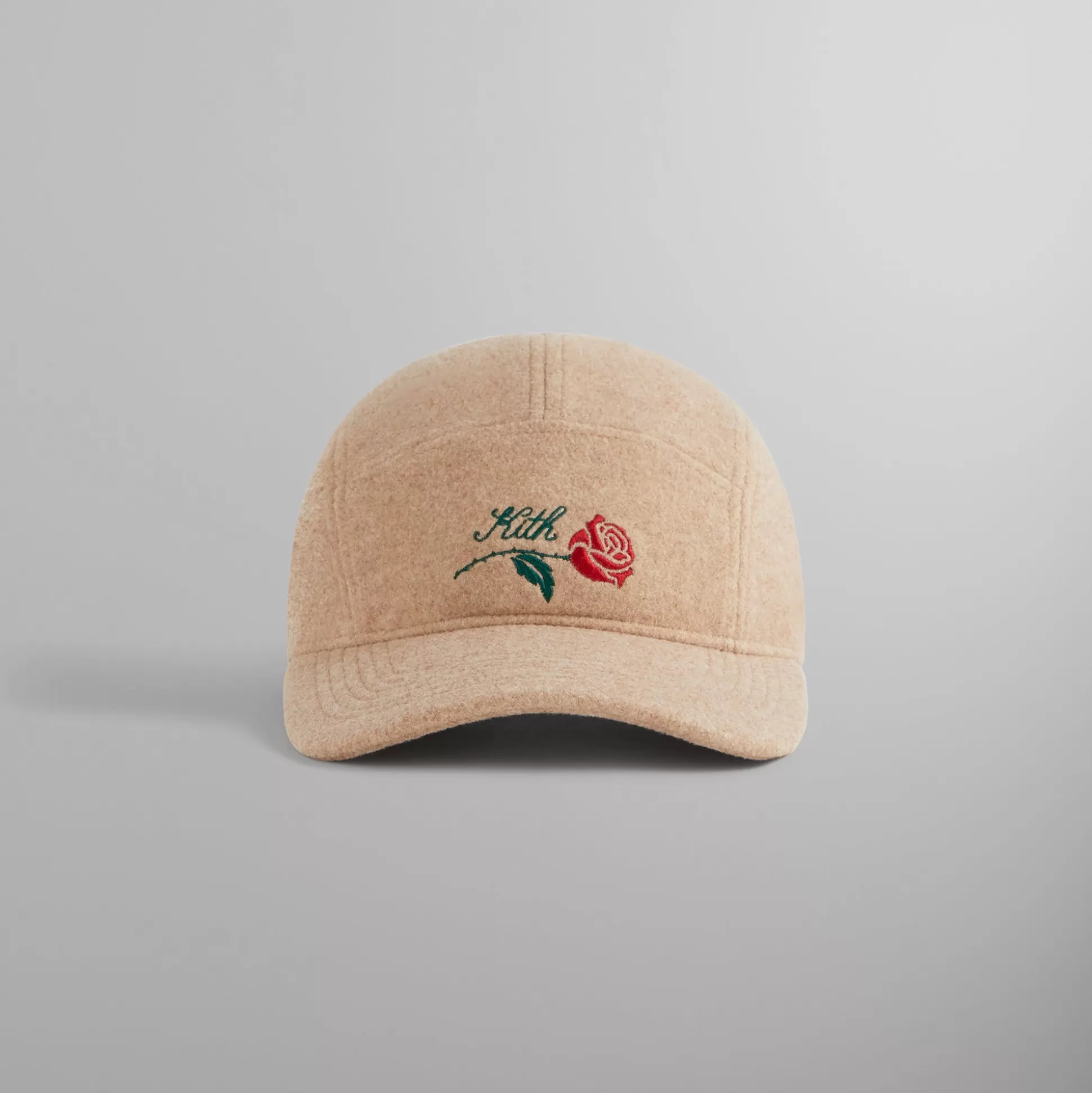 Shop Kith Bonded Knit Griffey Camper Cap Sandy Heather