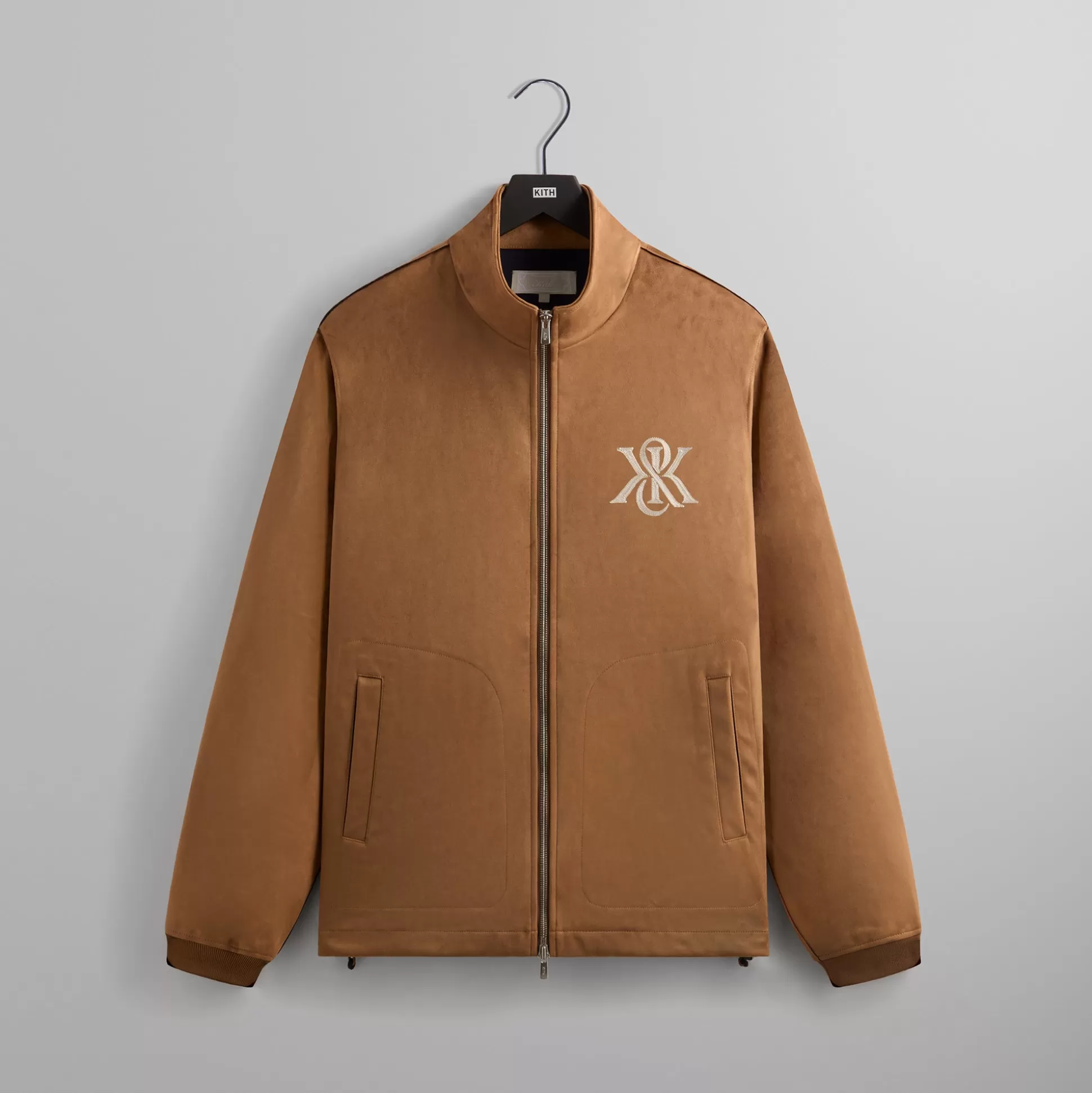 Clearance Kith Bonded Microsuede Ali Track Jacket Mesa