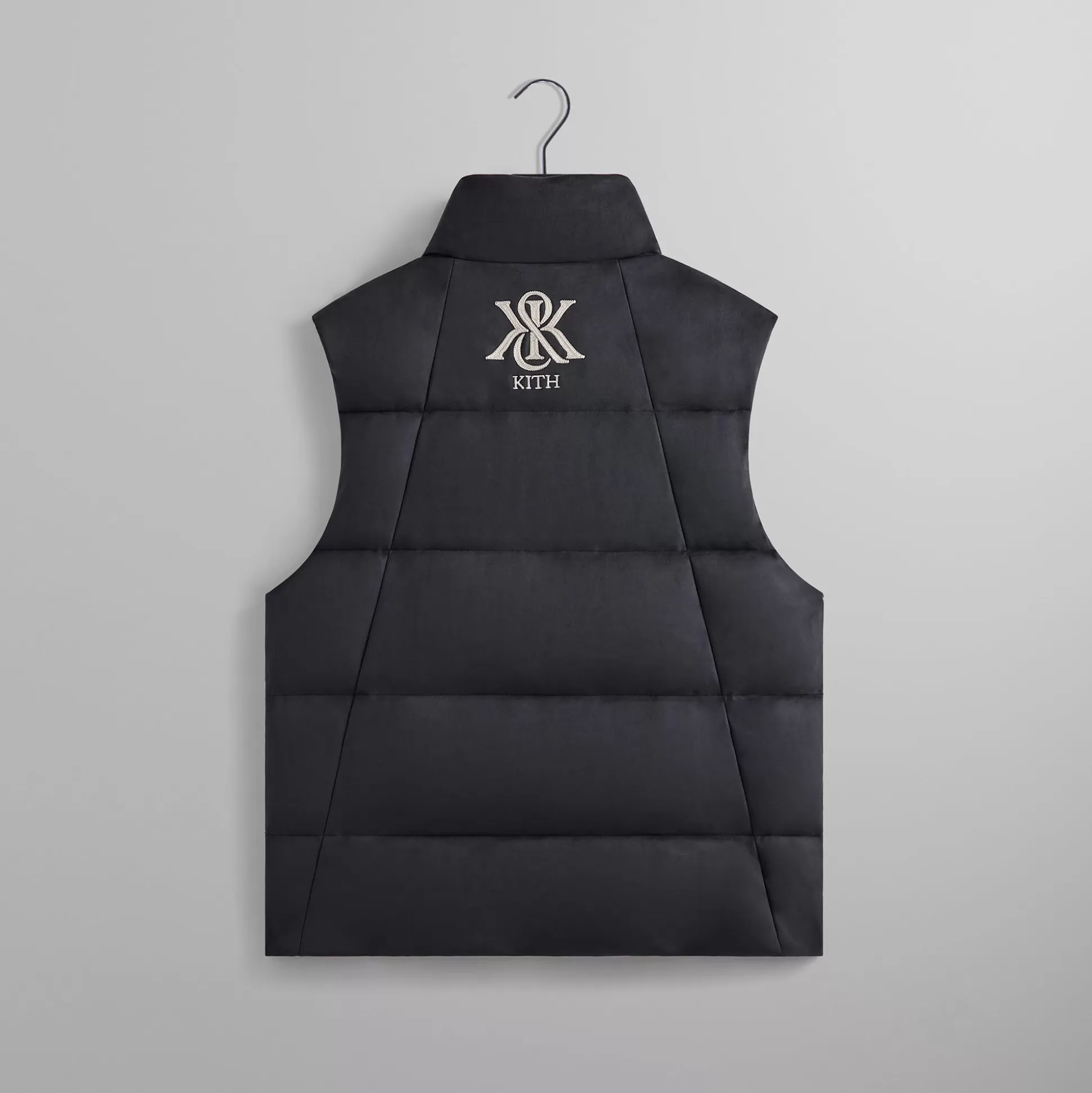 Hot Kith Bonded Microsuede Midi Vest Nocturnal