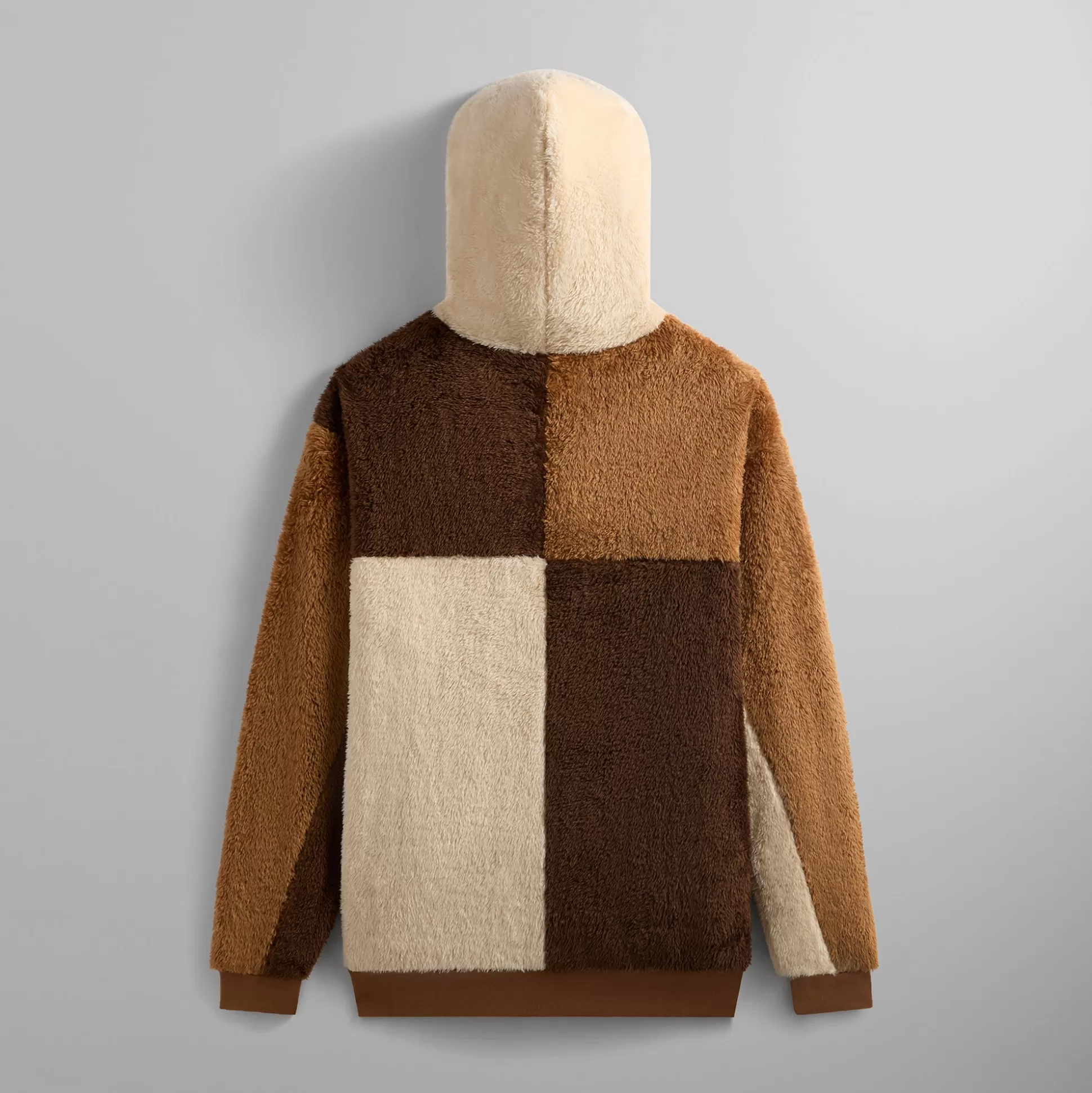 Best Kith Color-Blocked Plush Hoodie Curb