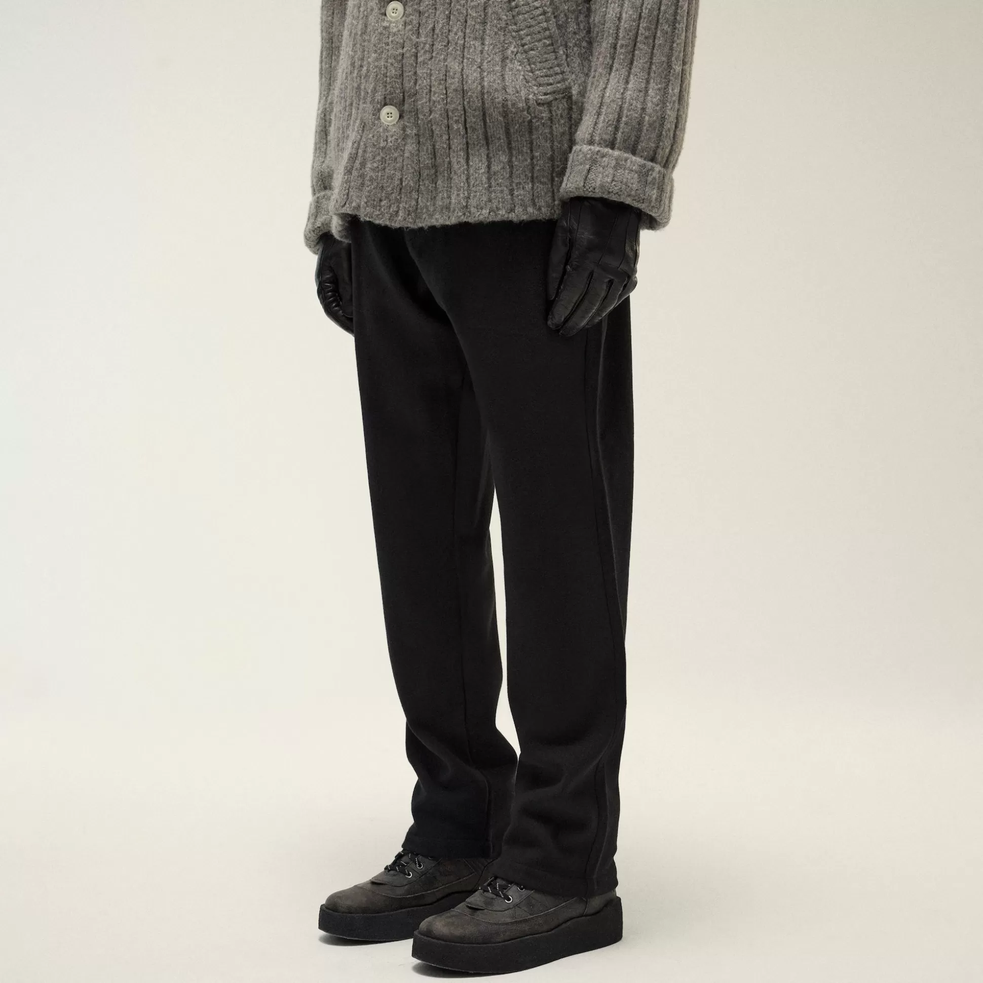 Hot Kith Compact Knit Garrison Sweatpant Black