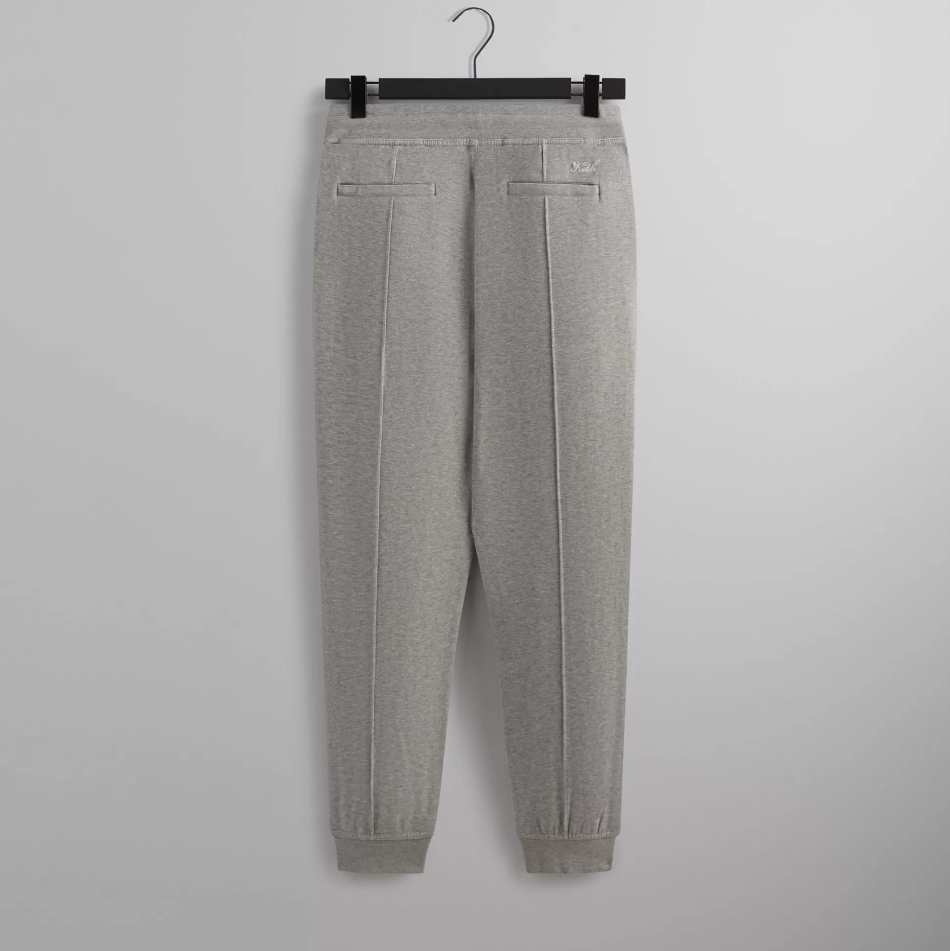 Cheap Kith Double Face Pierre Sweatpant Mid Heather Grey