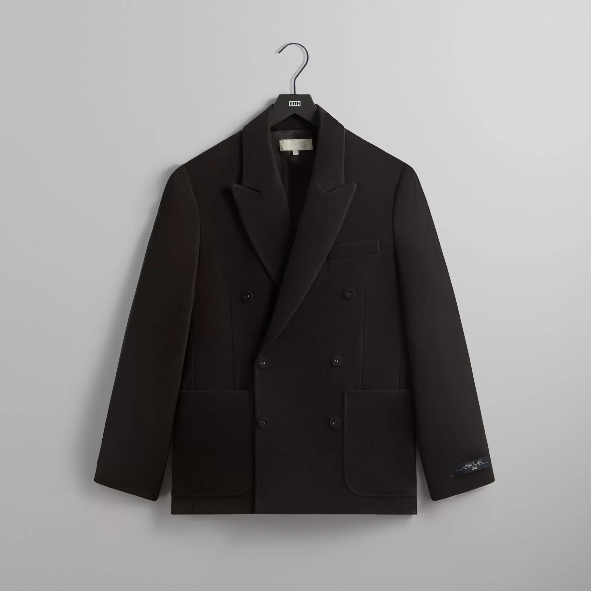 Best Kith Felted Jersey Julius Blazer Black