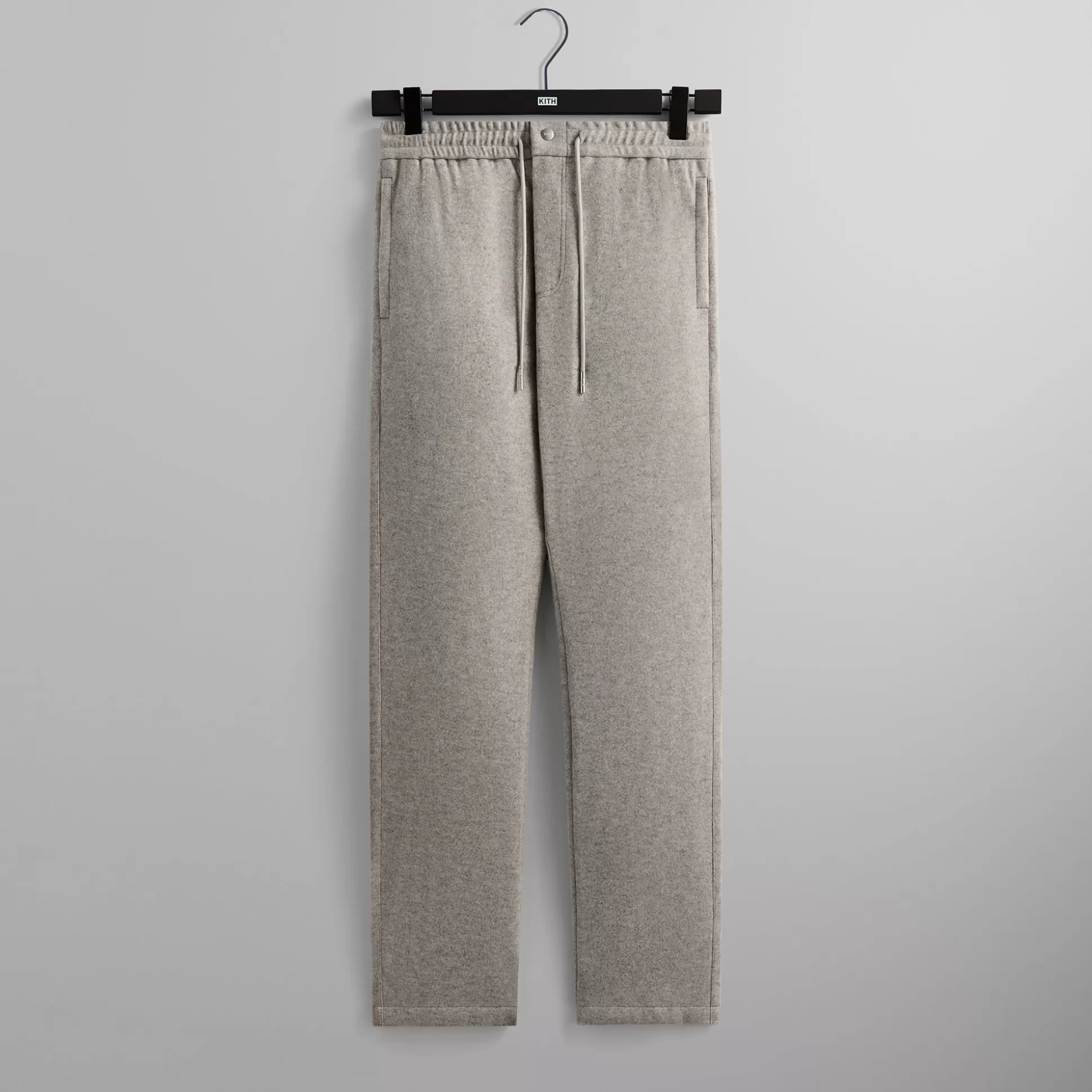 Best Kith Felted Jersey Lorimer Pant Medium Heather Grey