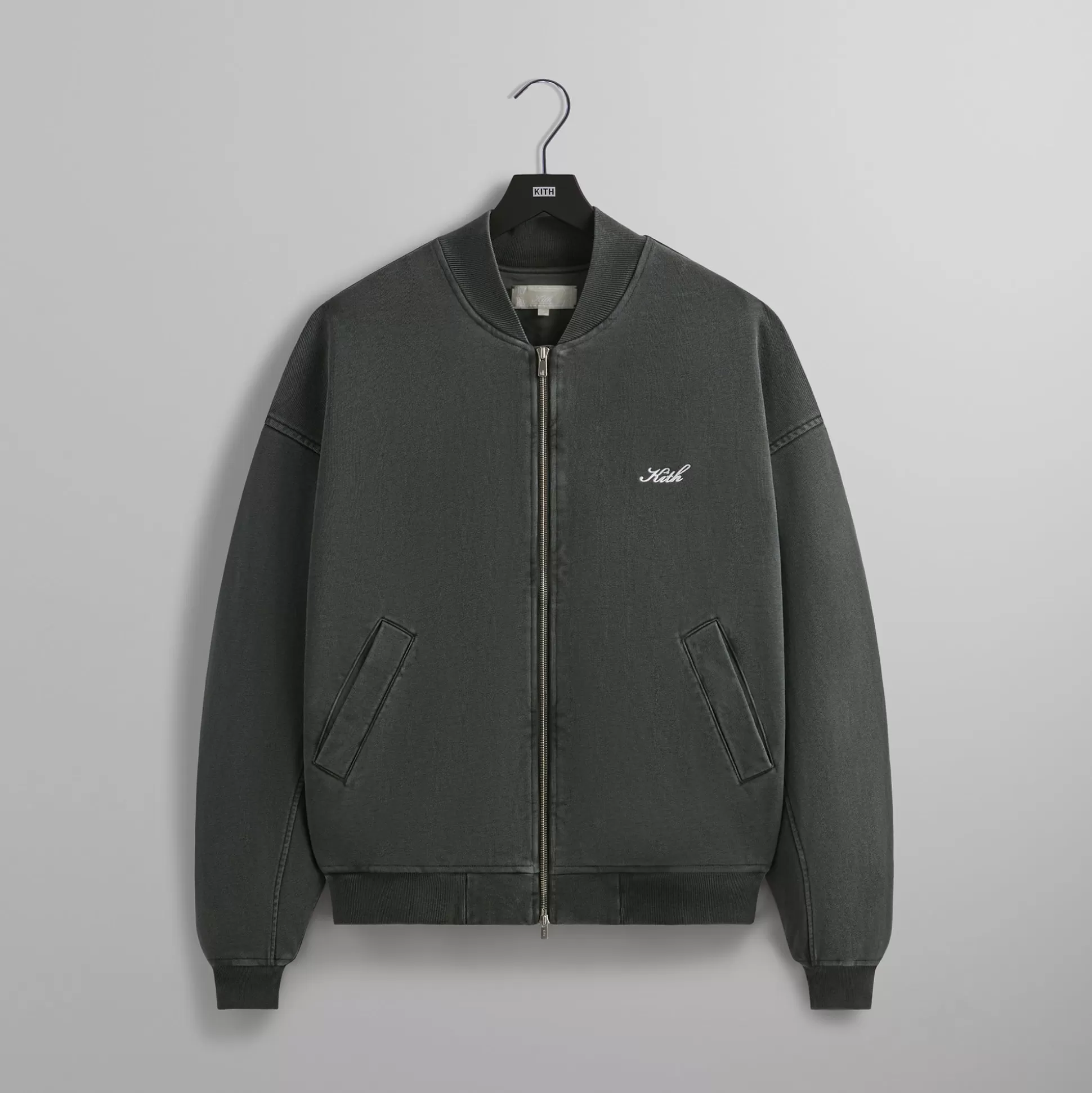 Hot Kith Fleece Avery Bomber Jacket Machine