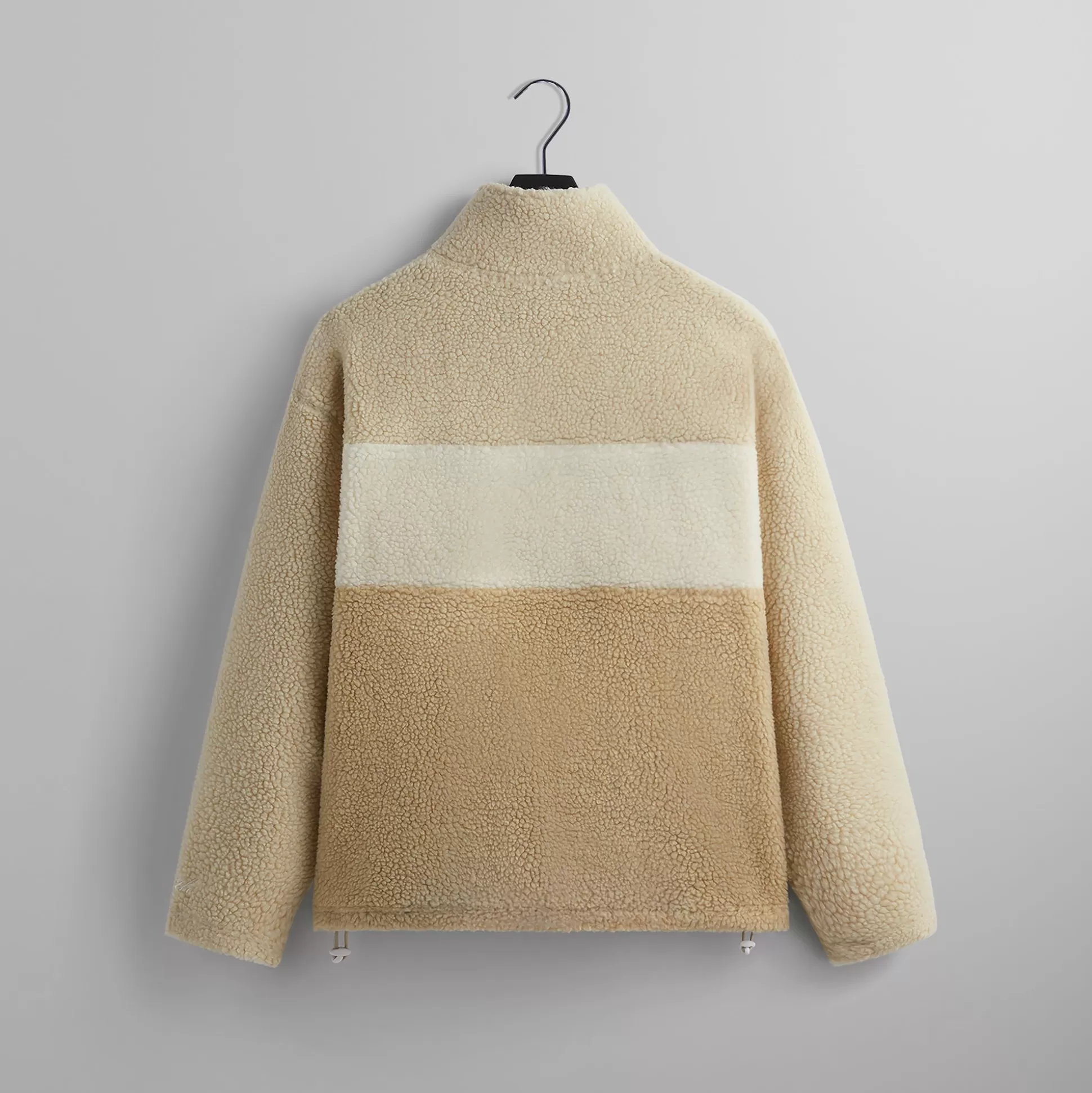 Clearance Kith for Bergdorf Goodman Heavy Sherpa Quarter Zip Veil