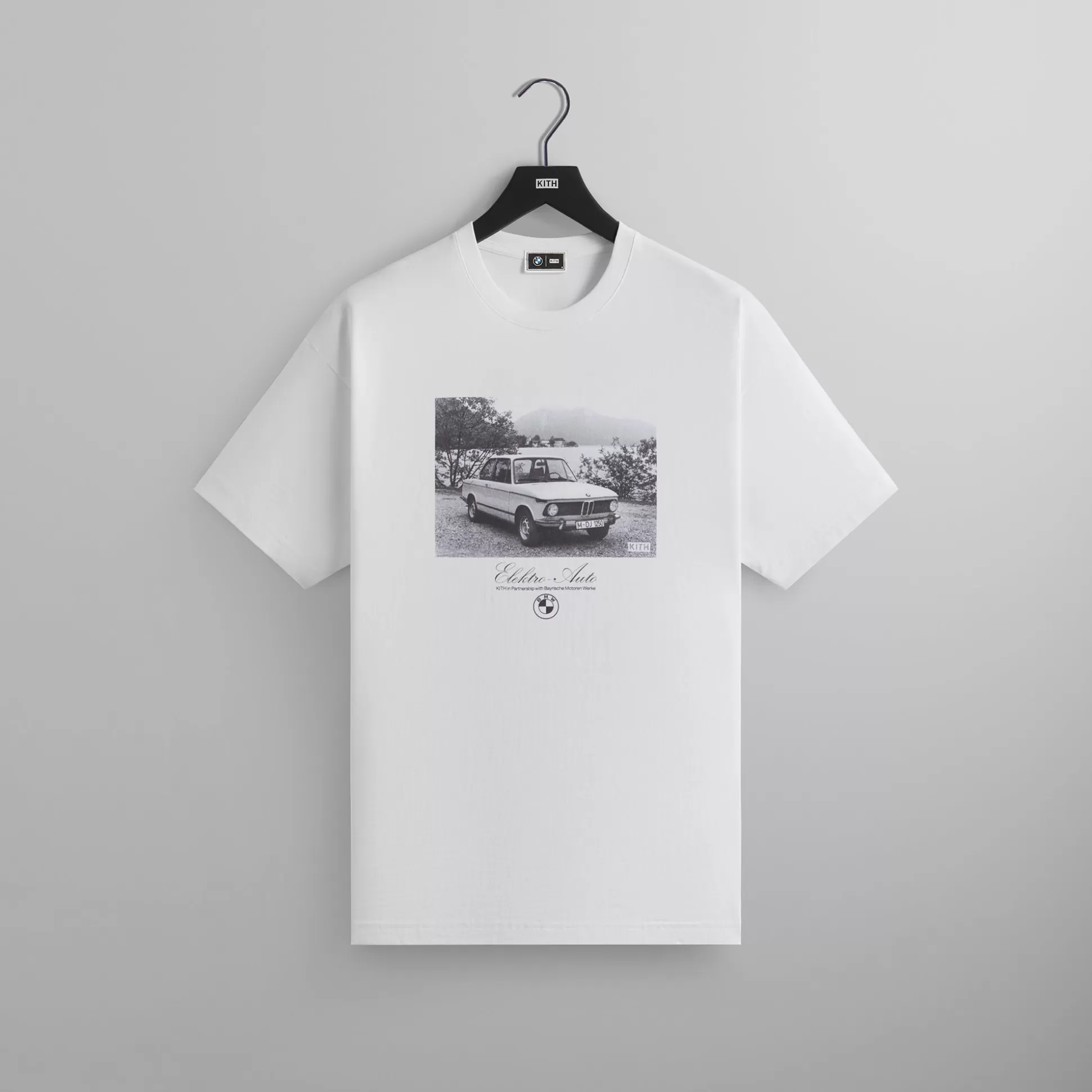Hot Kith for BMW 1602 Portrait Vintage Tee White