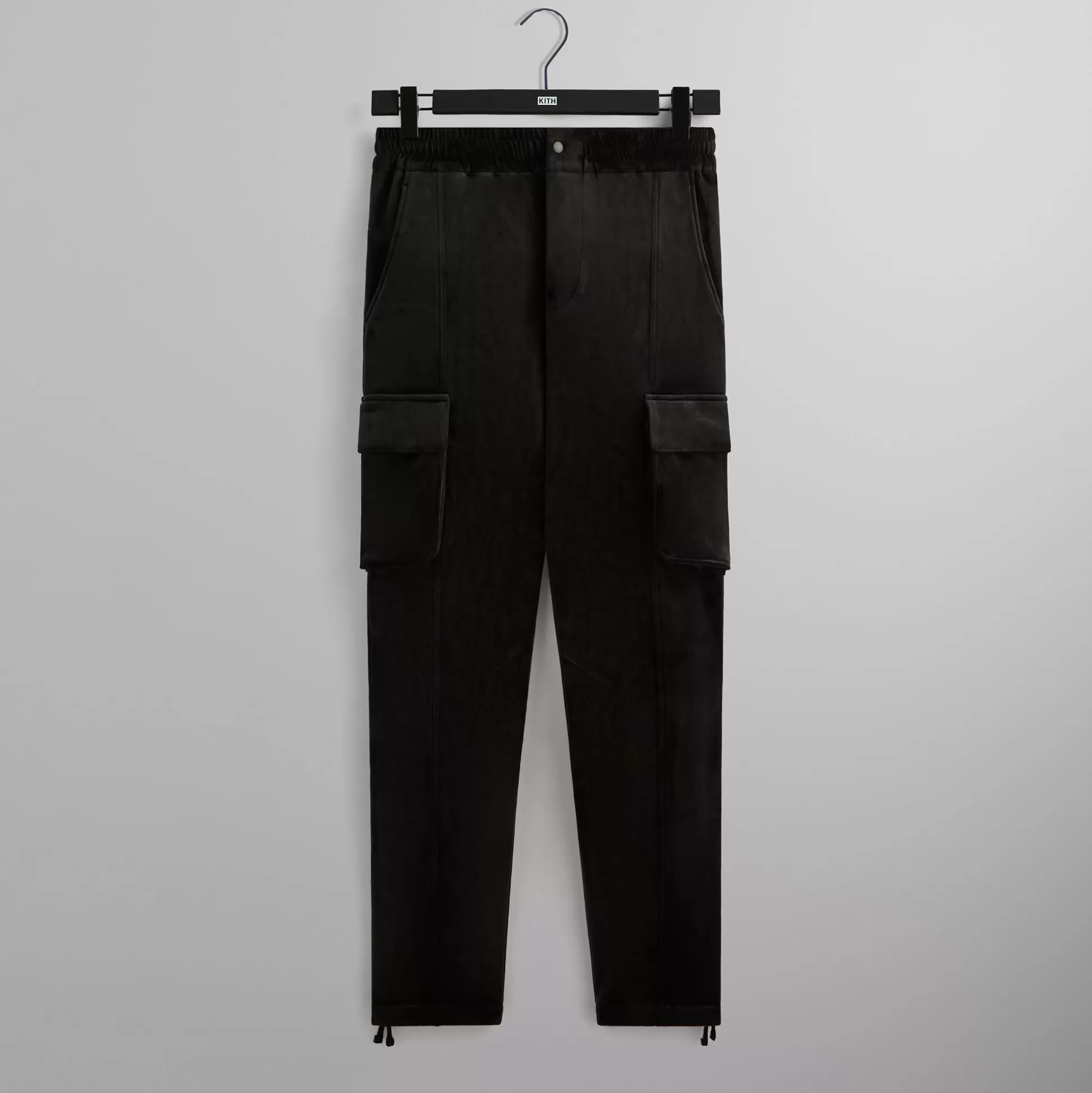 Hot Kith for BMW Bonded Velour Bristol Cargo Pant Black