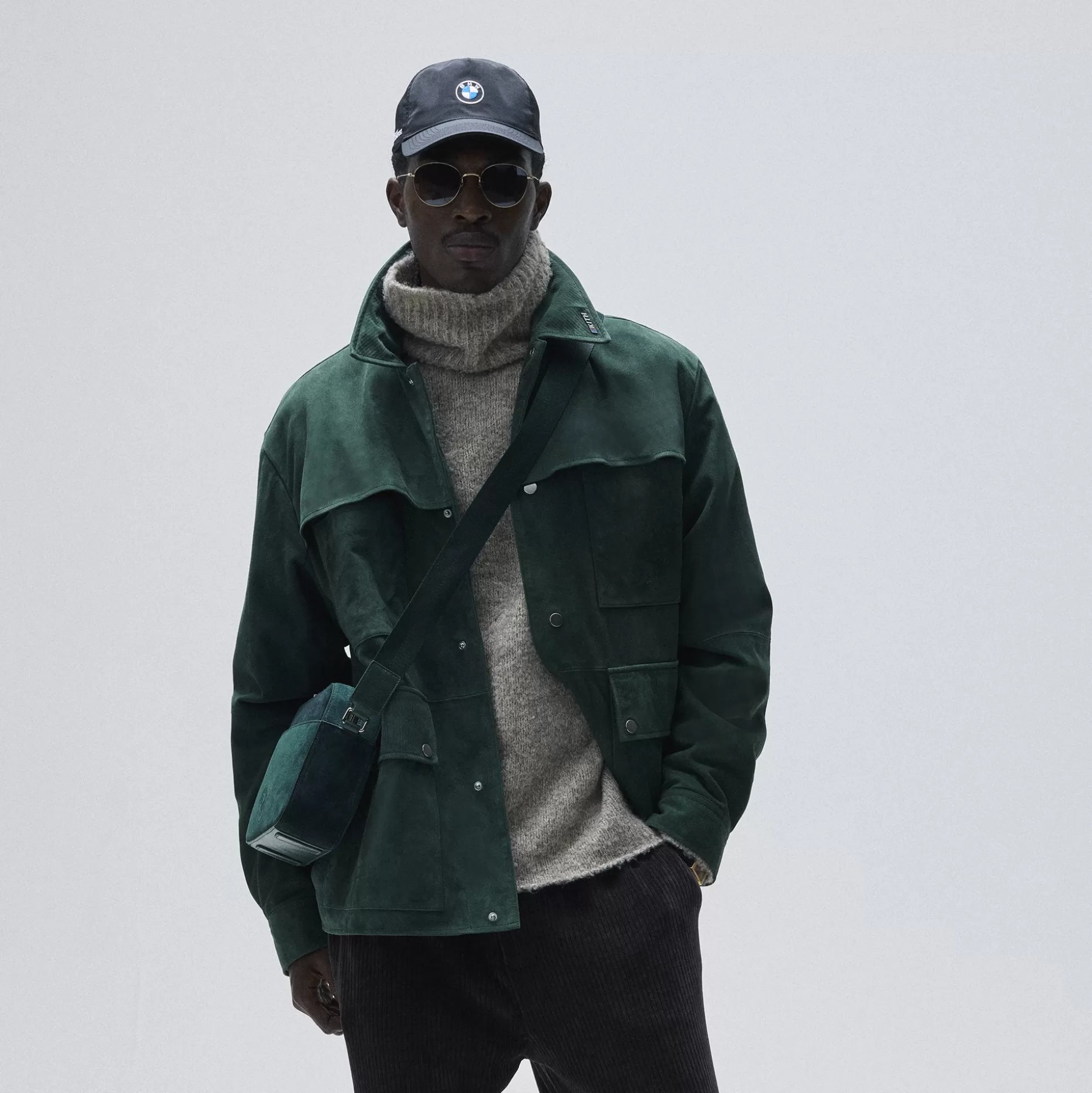 Discount Kith for BMW Finn Suede Jacket Vitality